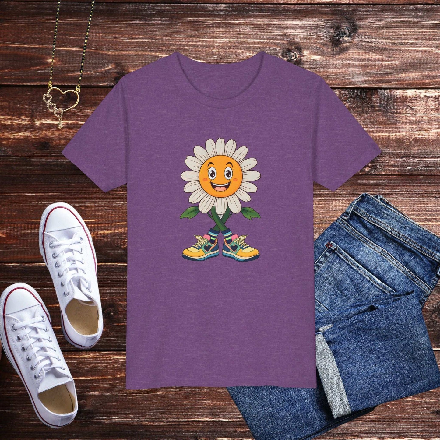 Daisy Smile Youth T-shirt - Fairy Dust Tee Shop