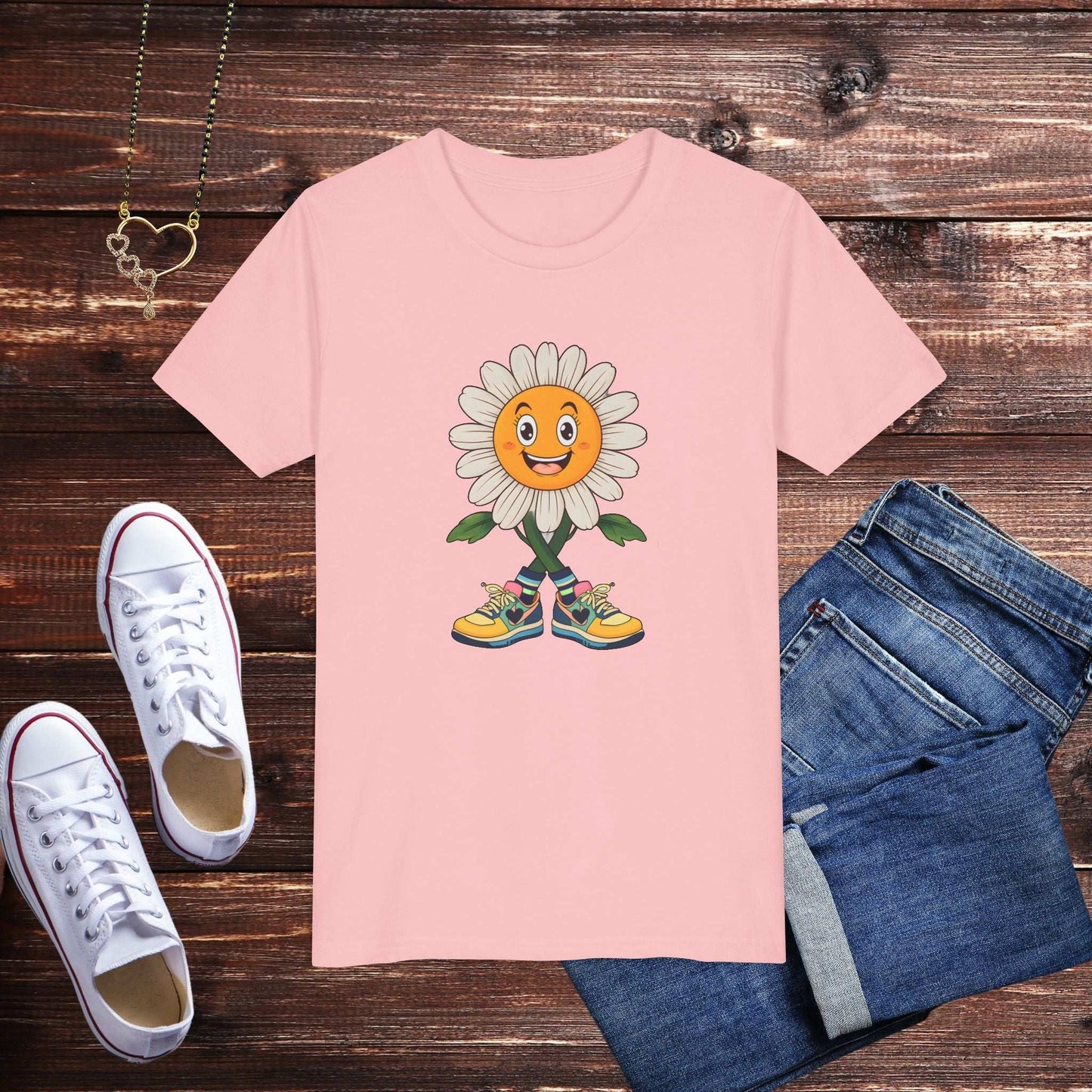 Daisy Smile Youth T-shirt - Fairy Dust Tee Shop