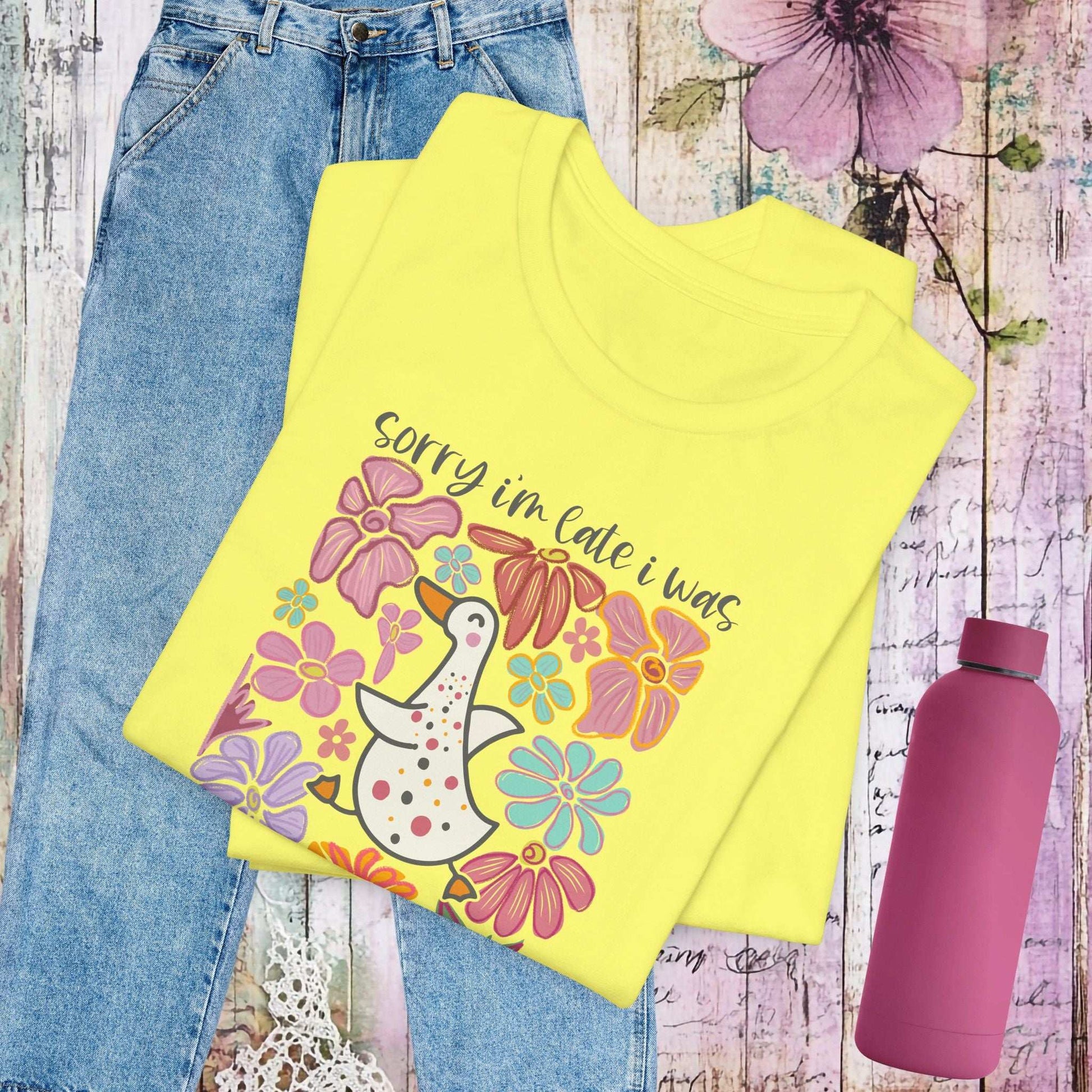 Dilly Dallying Goose T-shirt - Fairy Dust Tee Shop