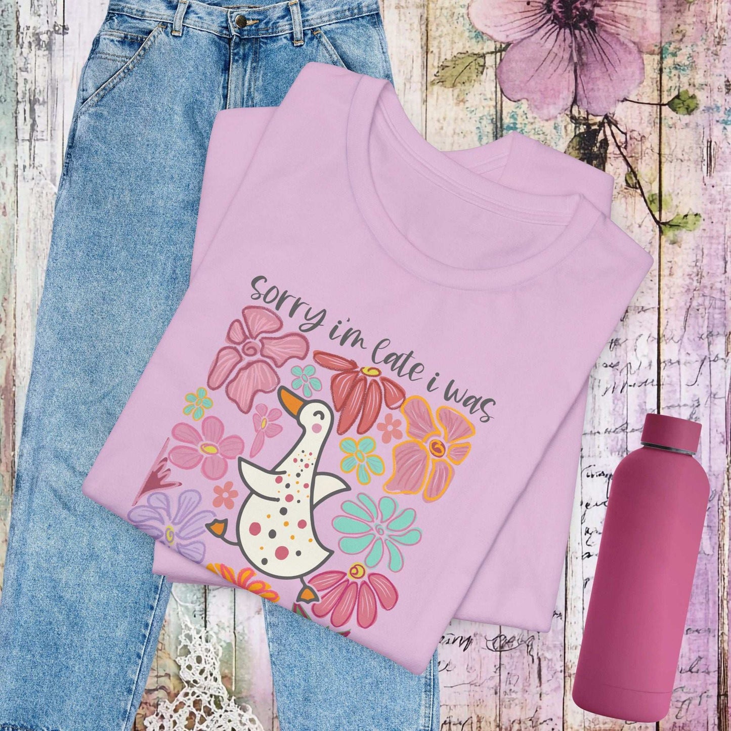 Dilly Dallying Goose T-shirt - Fairy Dust Tee Shop