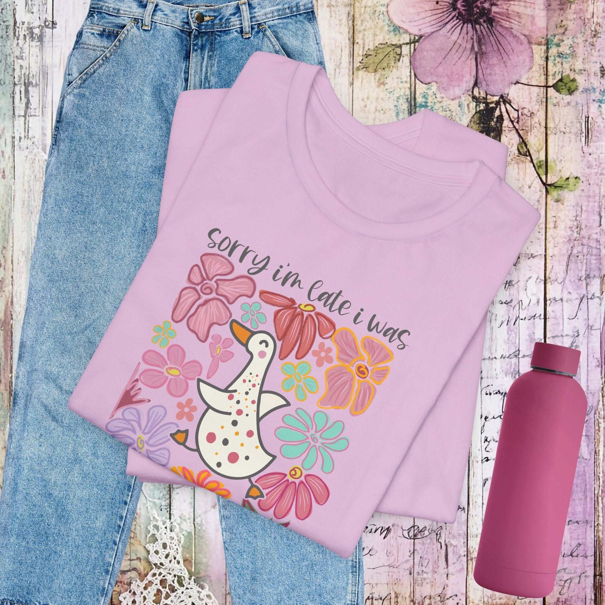 Dilly Dallying Goose T-shirt - Fairy Dust Tee Shop