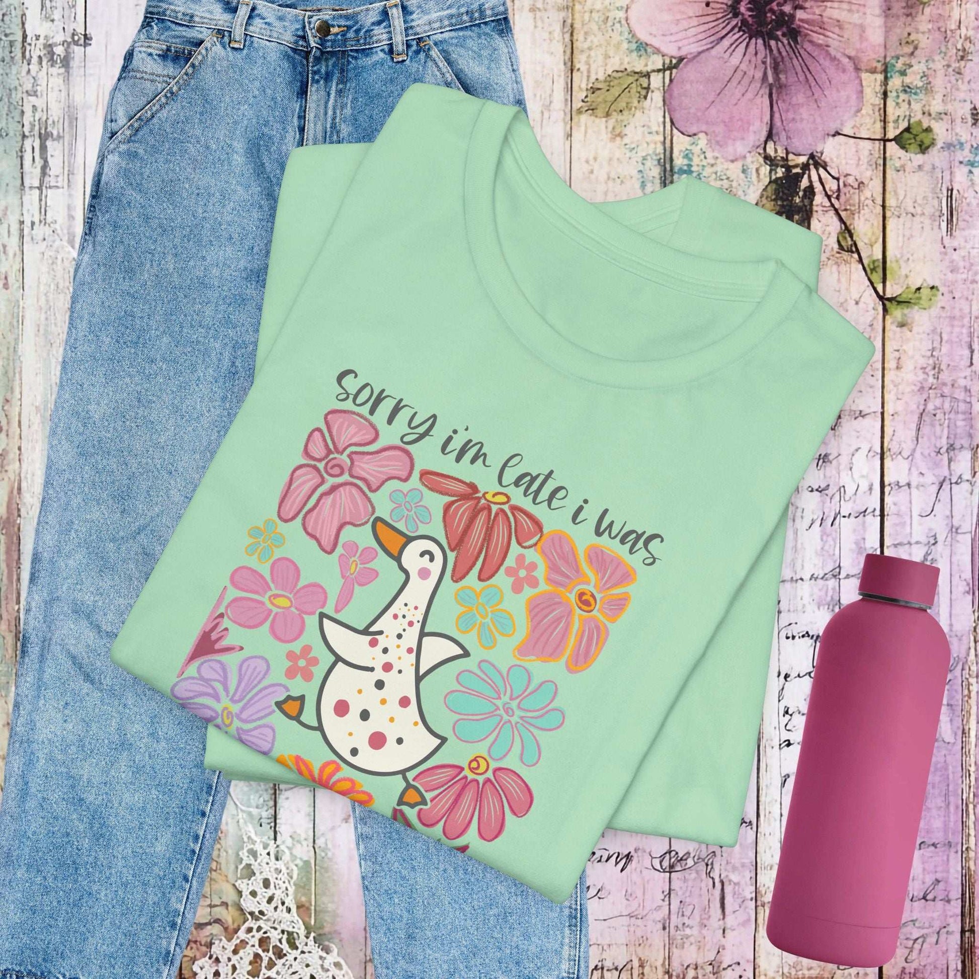 Dilly Dallying Goose T-shirt - Fairy Dust Tee Shop