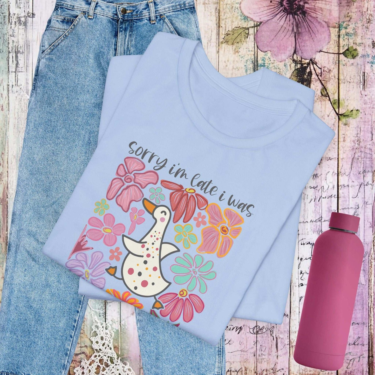 Dilly Dallying Goose T-shirt - Fairy Dust Tee Shop