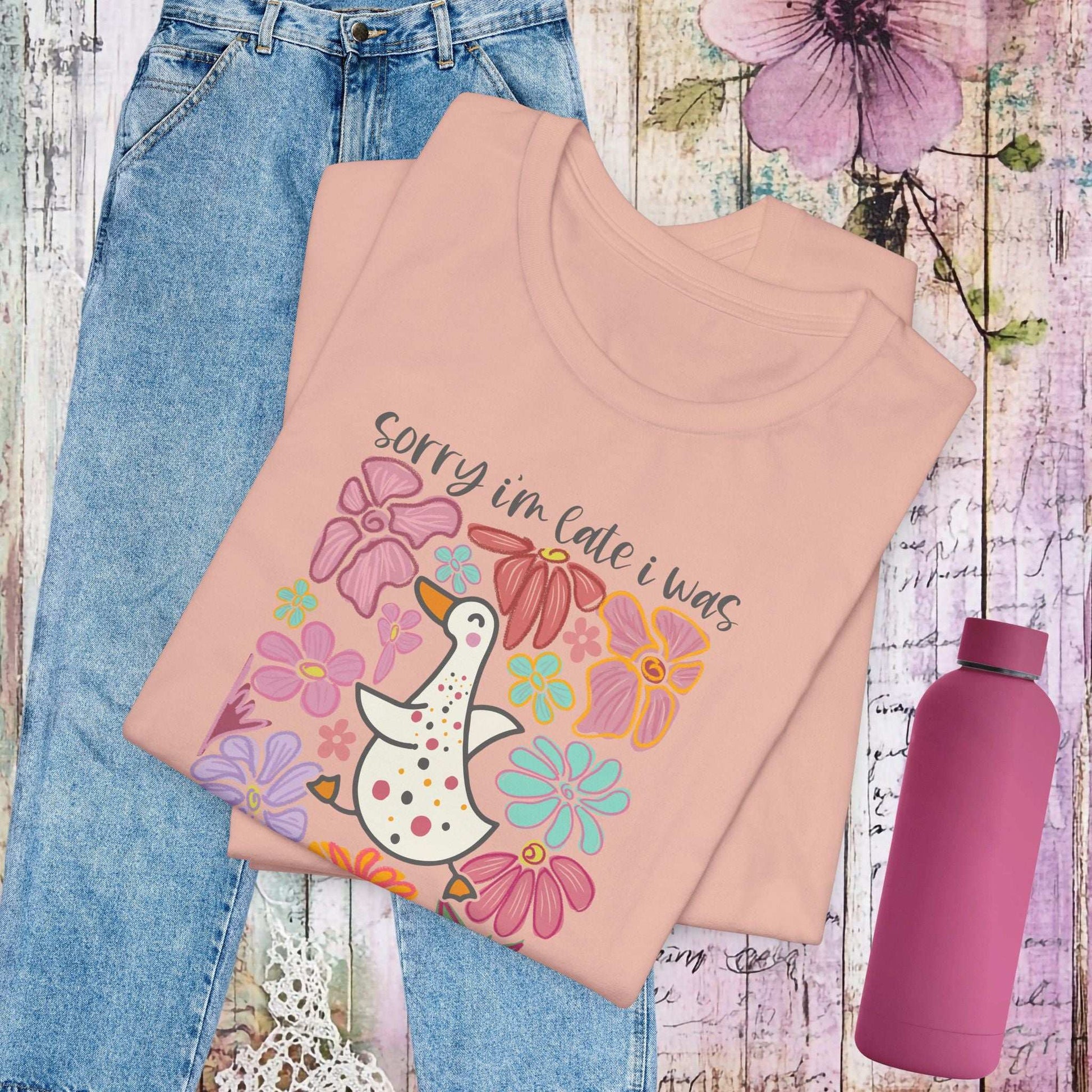 Dilly Dallying Goose T-shirt - Fairy Dust Tee Shop