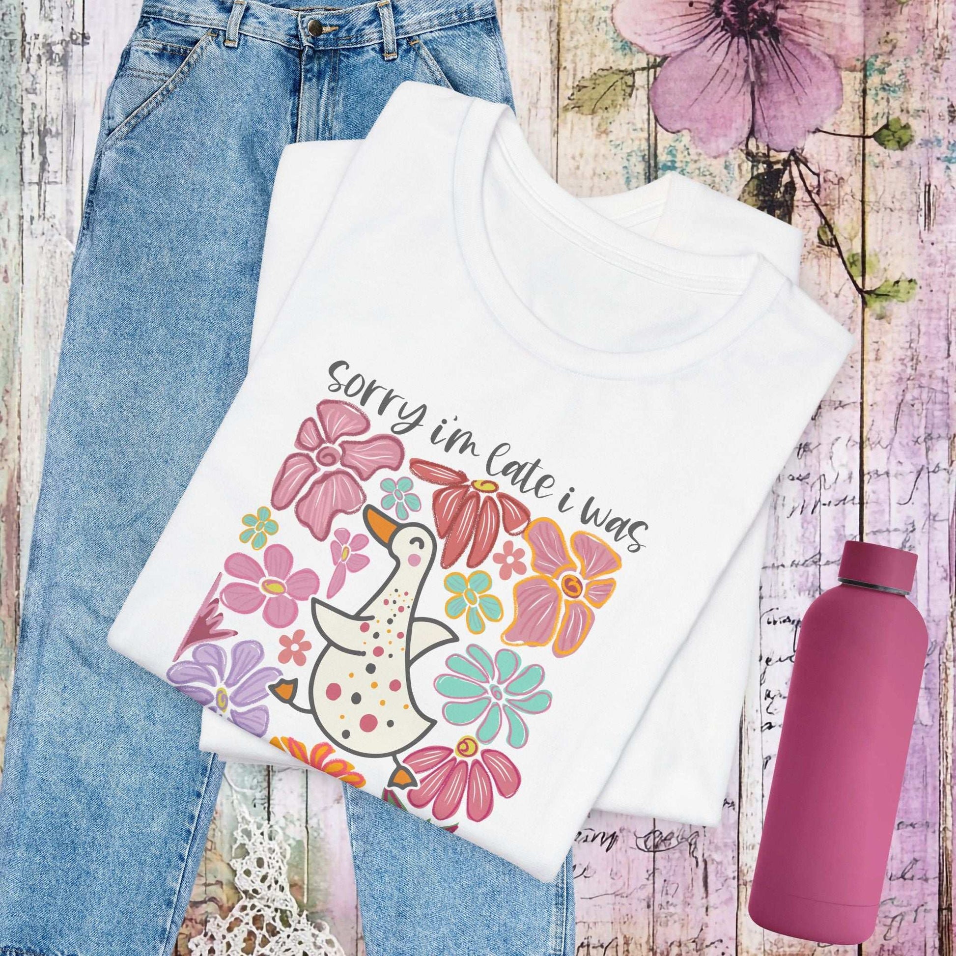 Dilly Dallying Goose T-shirt - Fairy Dust Tee Shop