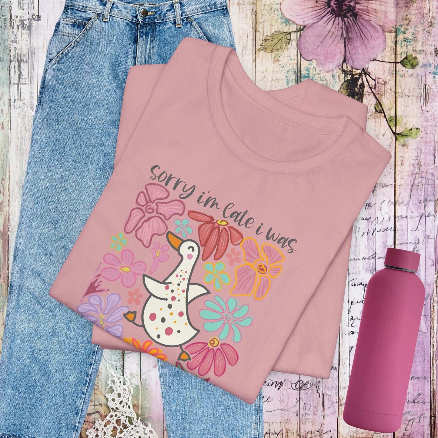 Dilly Dallying Goose T-shirt - Fairy Dust Tee Shop