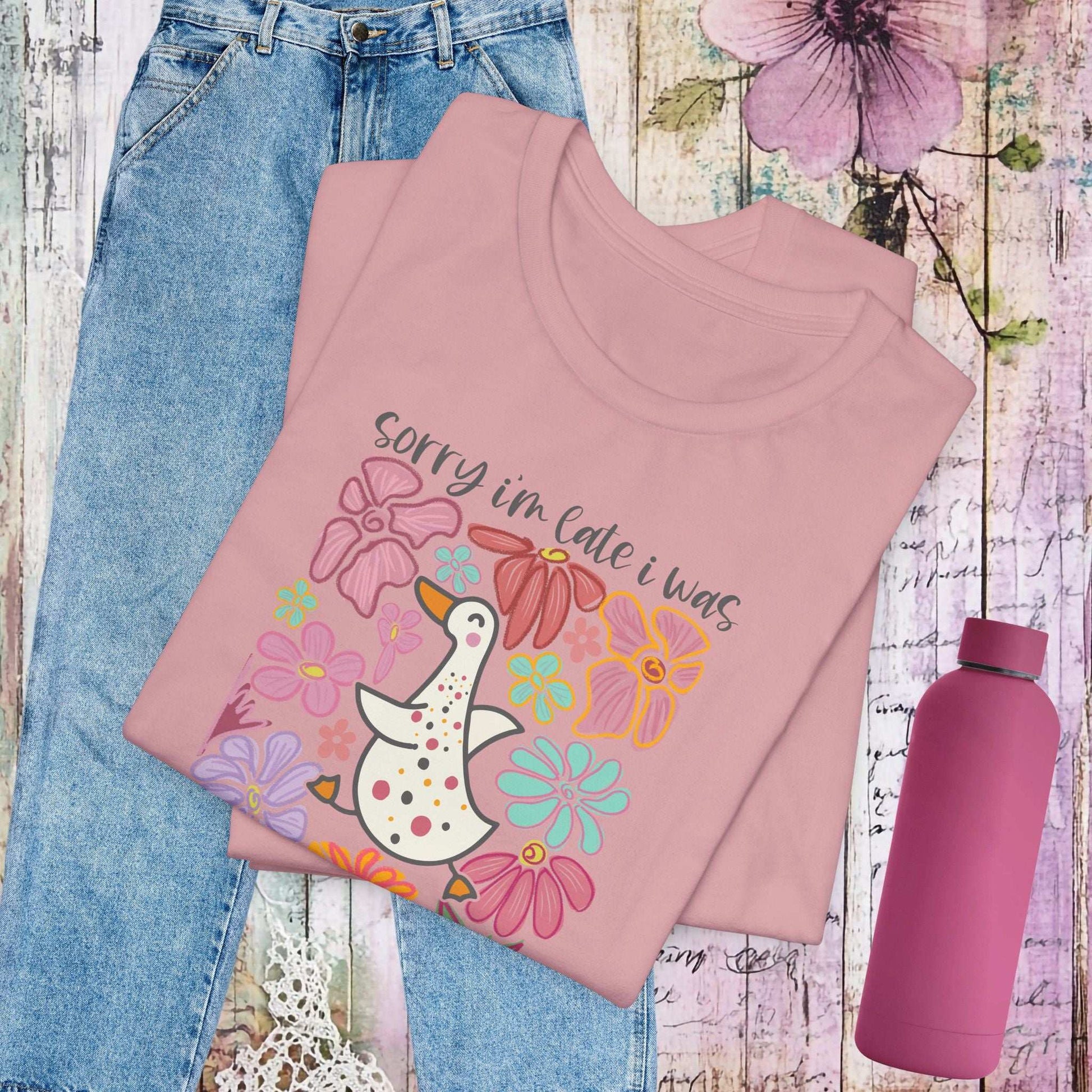 Dilly Dallying Goose T-shirt - Fairy Dust Tee Shop