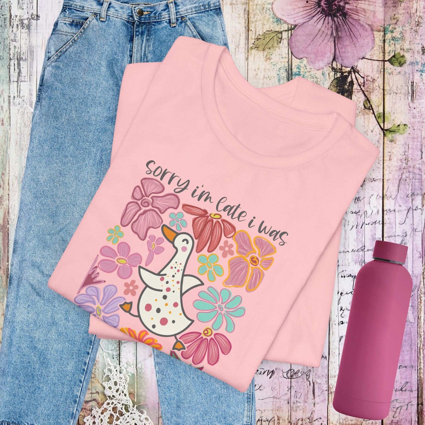 Dilly Dallying Goose T-shirt - Fairy Dust Tee Shop