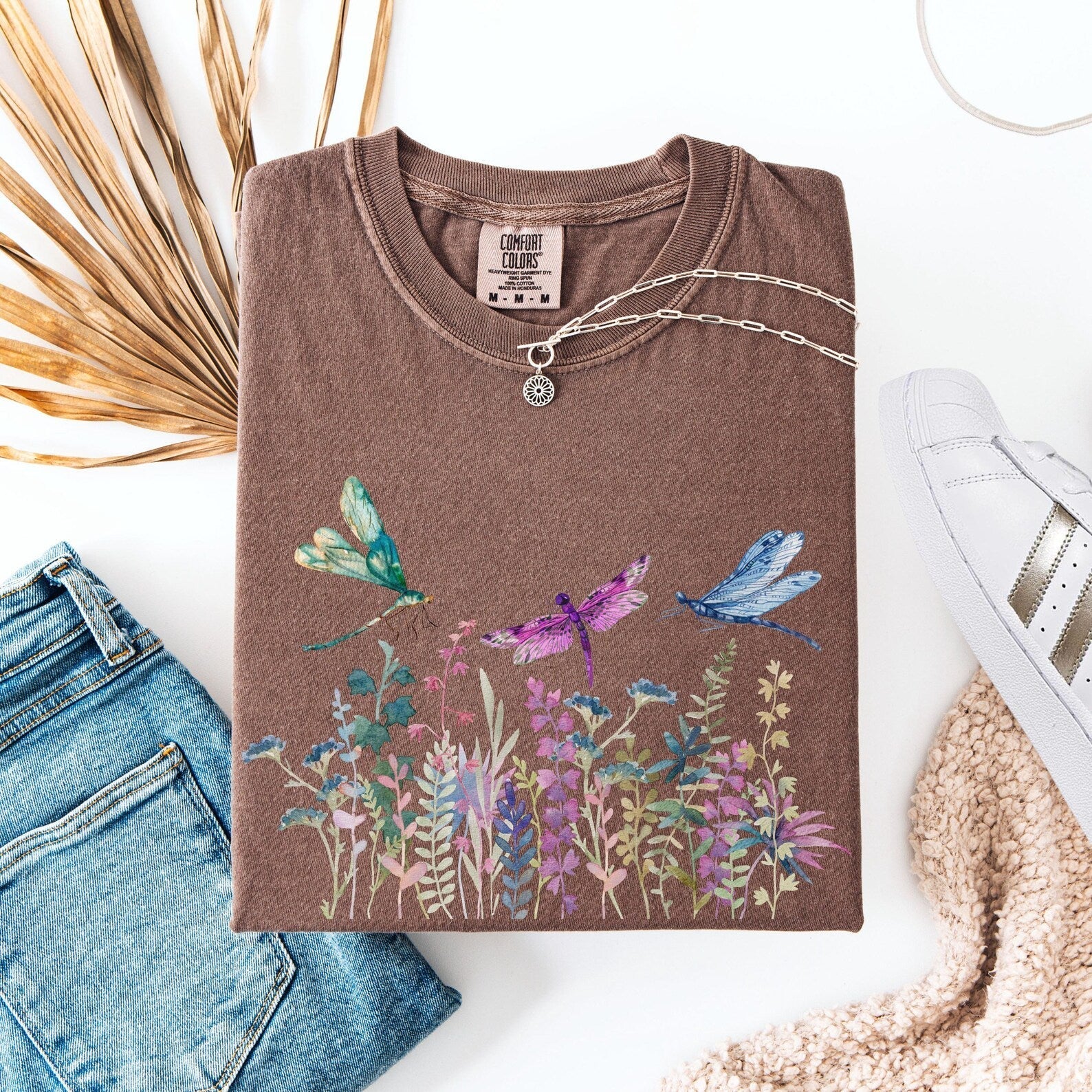 Dragonfly Garden T-Shirt - Fairy Dust Tee Shop