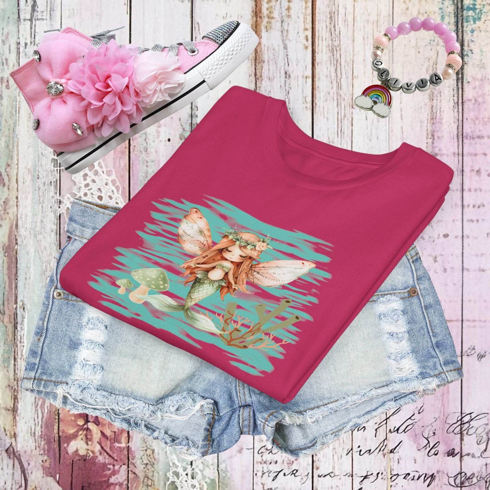 Fairy Mermaid Youth T-Shirt - Fairy Dust Tee Shop