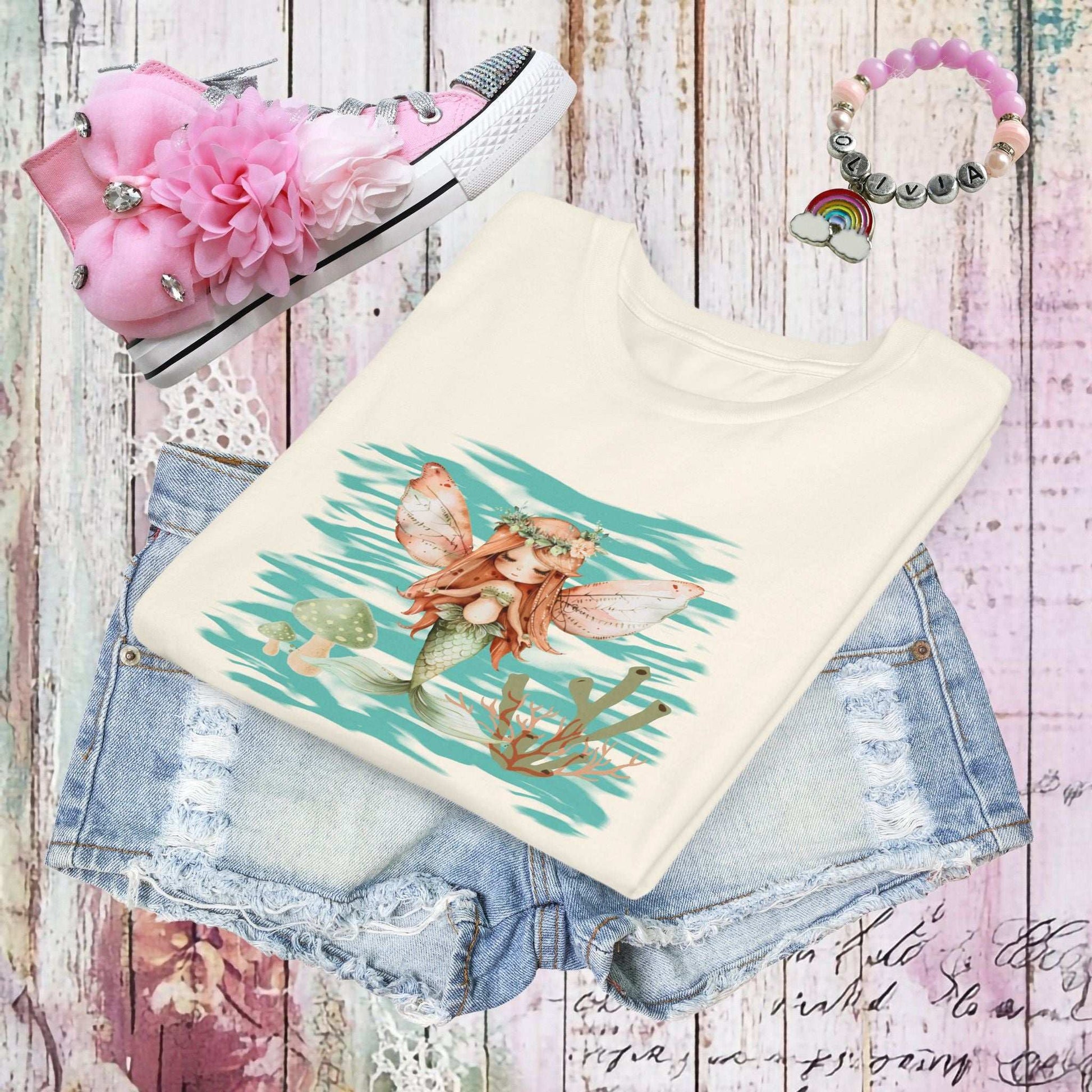 Fairy Mermaid Youth T-Shirt - Fairy Dust Tee Shop