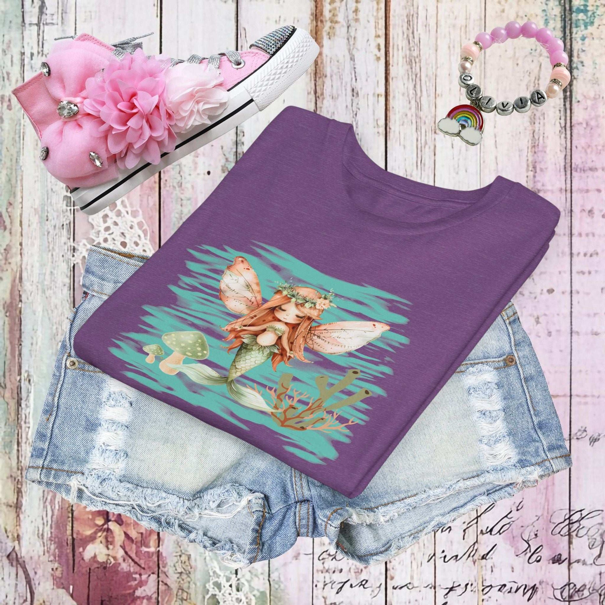 Fairy Mermaid Youth T-Shirt - Fairy Dust Tee Shop