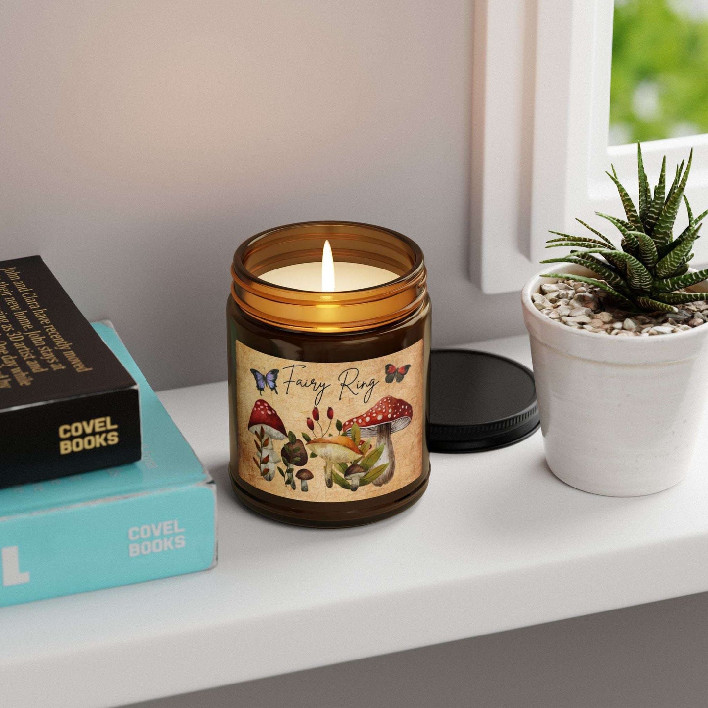 Fairy Ring Scented Soy Candle - Fairy Dust Tee Shop