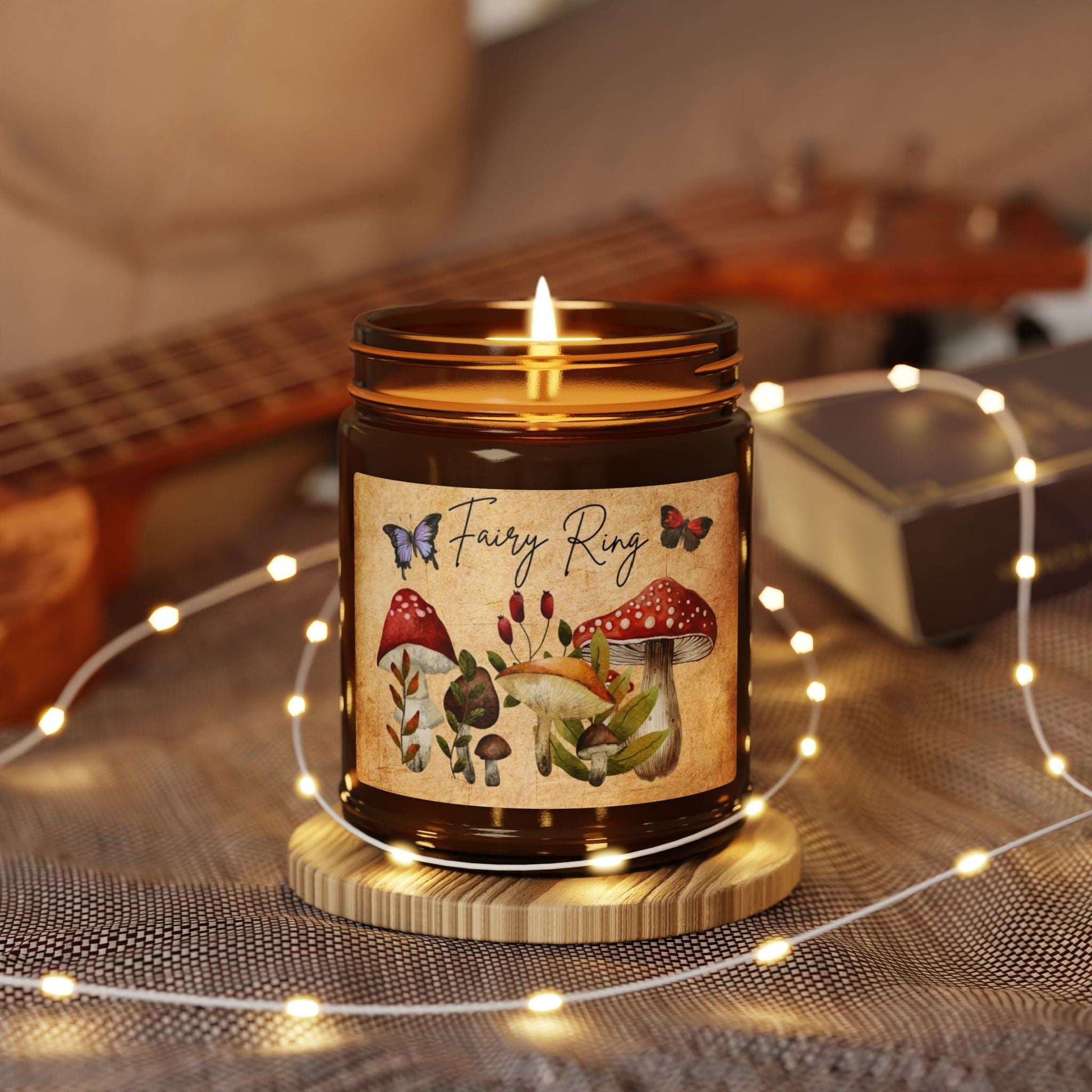 Fairy Ring Scented Soy Candle - Fairy Dust Tee Shop