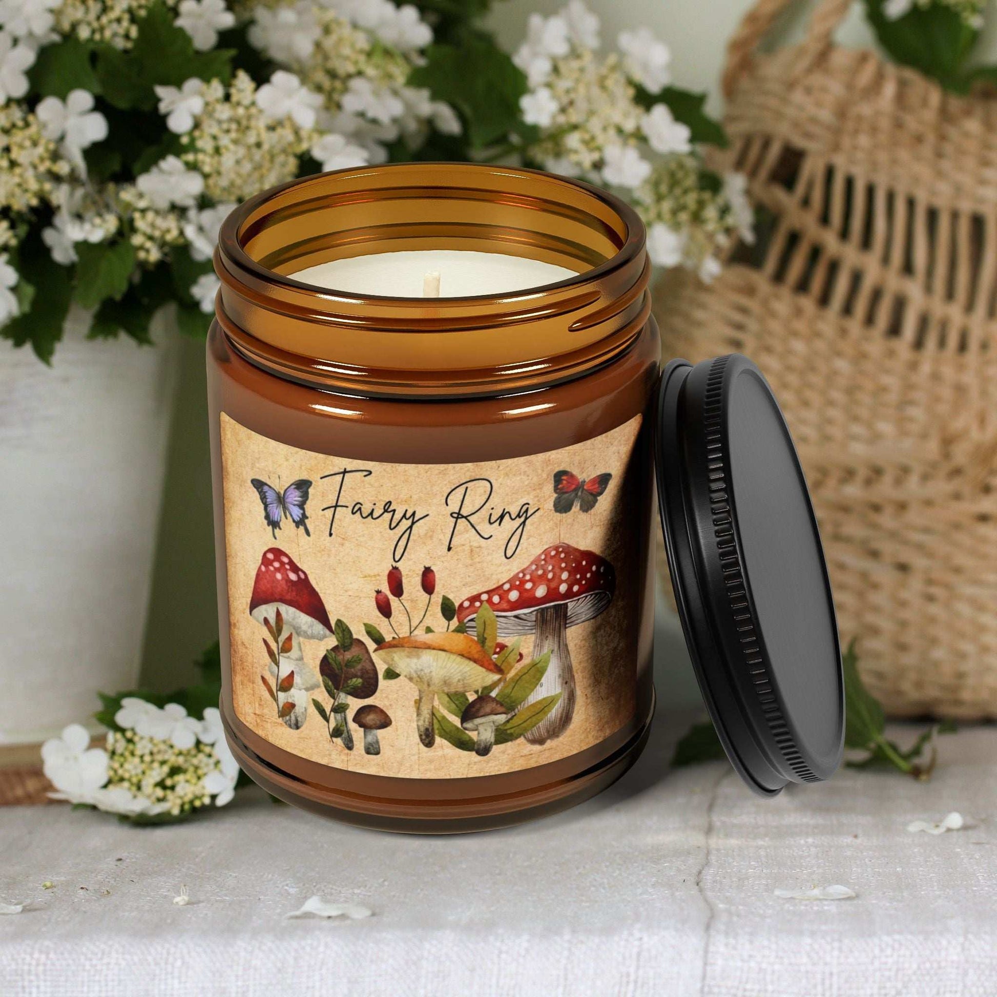 Fairy Ring Scented Soy Candle - Fairy Dust Tee Shop