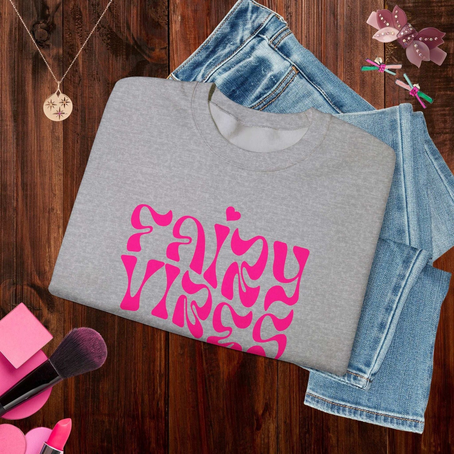 Fairy Vibes Sweatshirt - Fairy Dust Tee Shop
