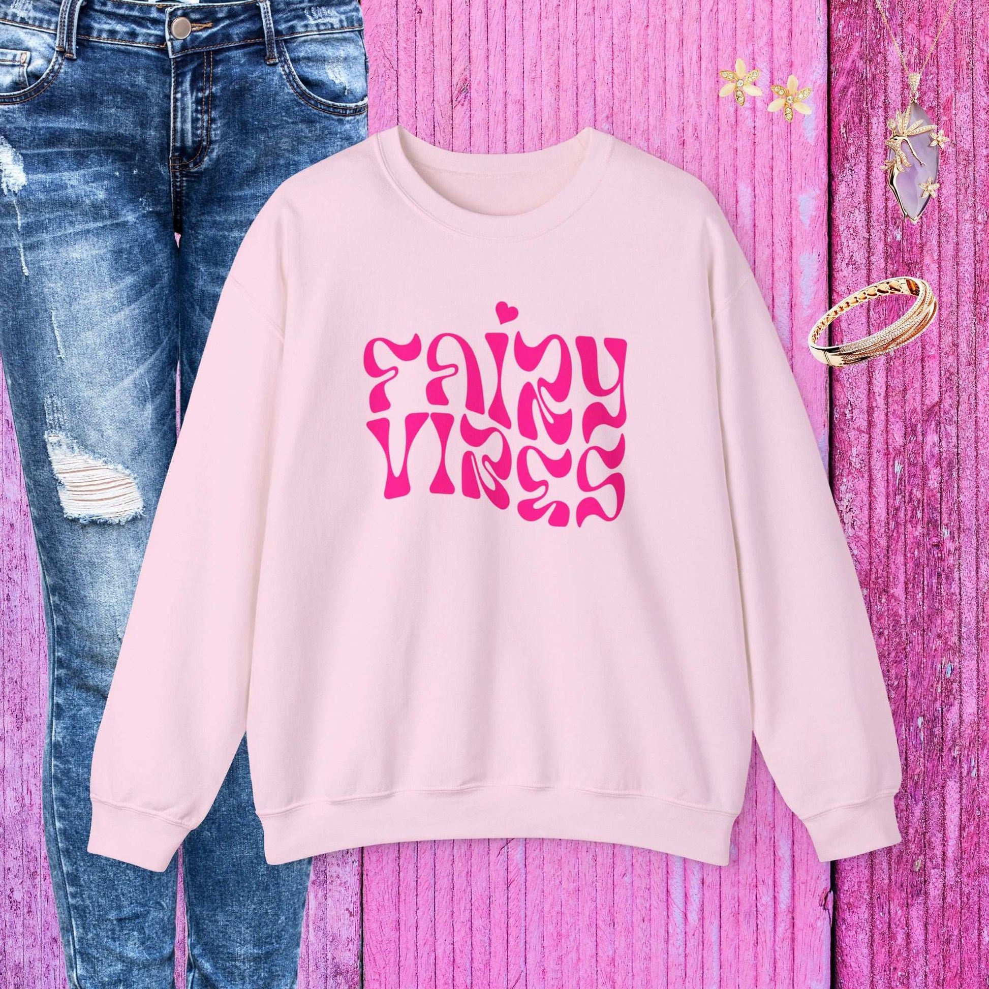Fairy Vibes Sweatshirt - Fairy Dust Tee Shop