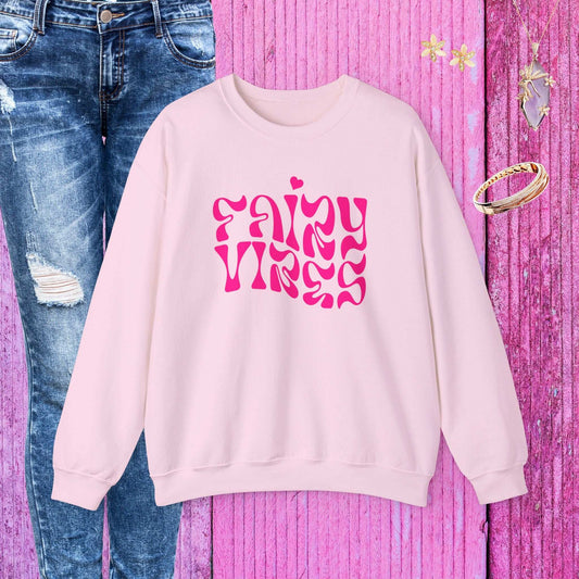 Fairy Vibes Sweatshirt - Fairy Dust Tee Shop