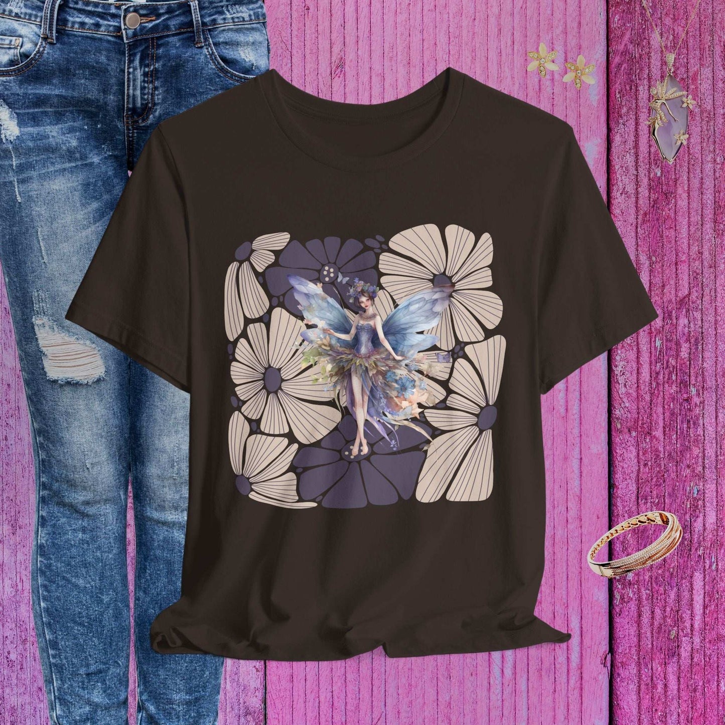 Fairycore Boho T-shirt - Fairy Dust Tee Shop