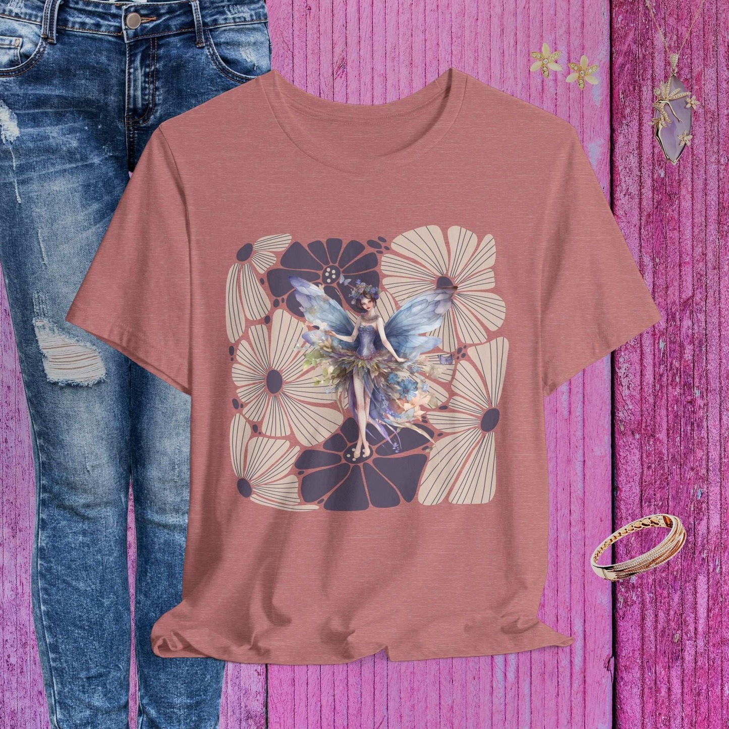 Fairycore Boho T-shirt - Fairy Dust Tee Shop