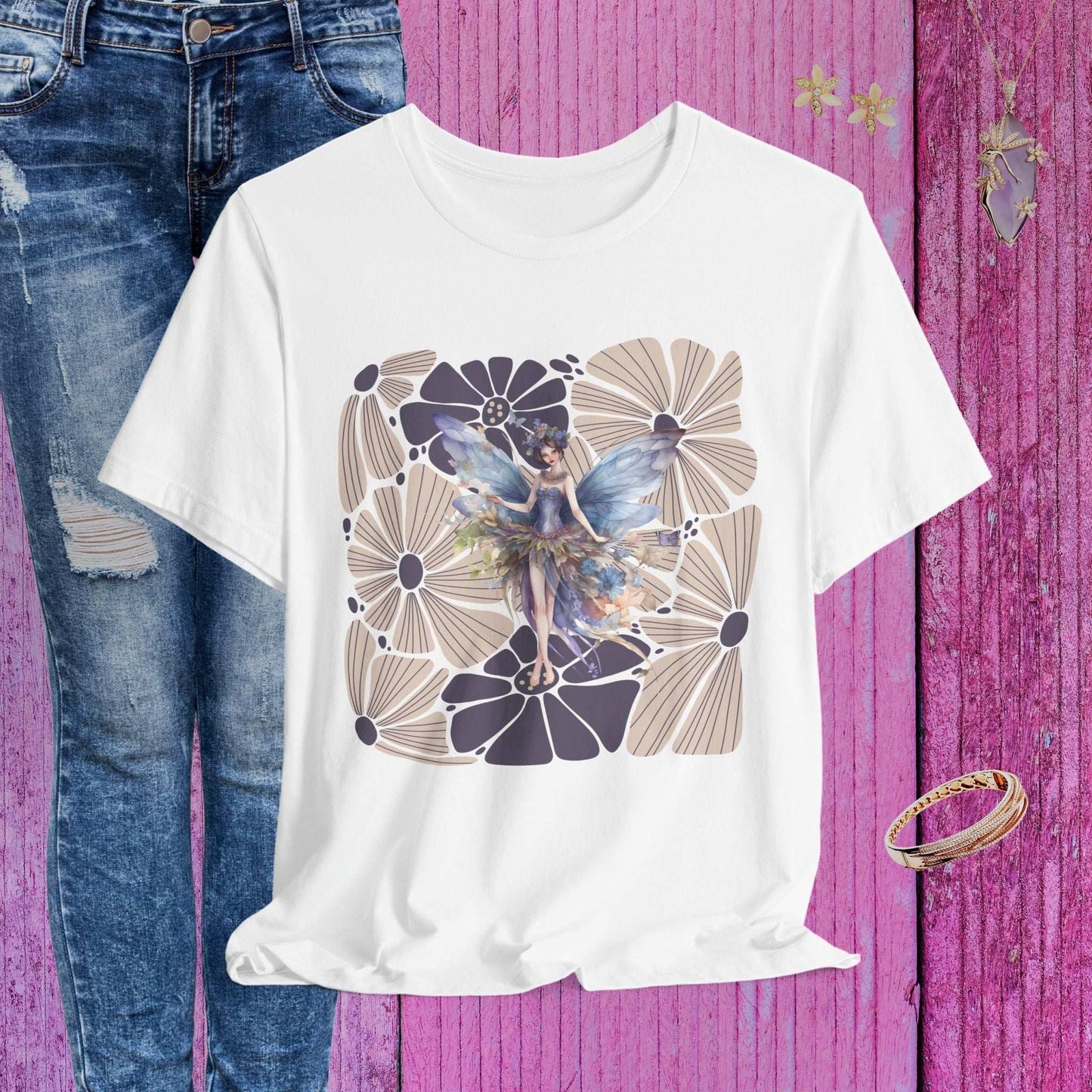 Fairycore Boho T-shirt - Fairy Dust Tee Shop