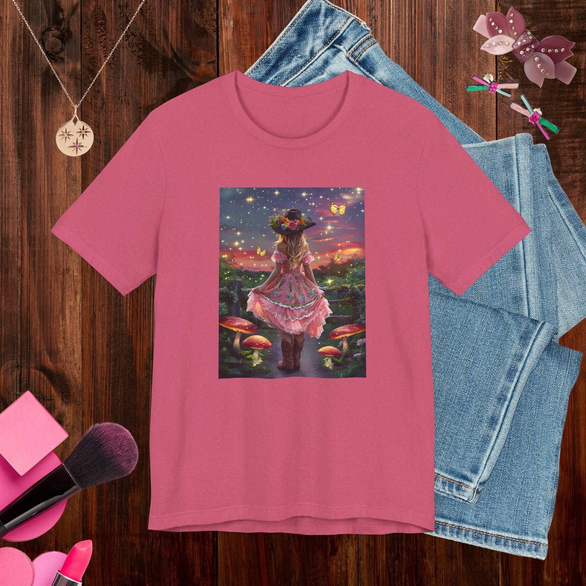 Fairycore Cowgirl T-shirt - Fairy Dust Tee Shop