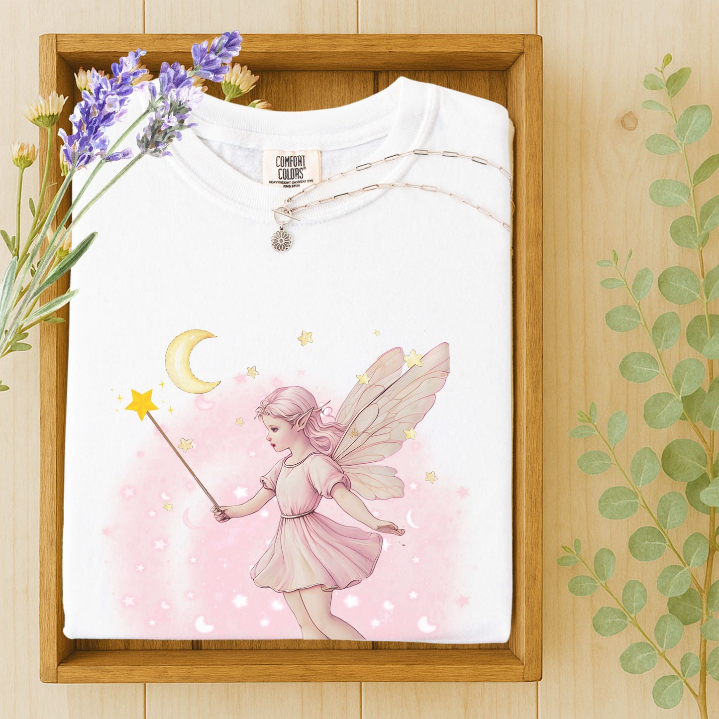 Fairycore Moon Fairy T-Shirt - T-Shirt