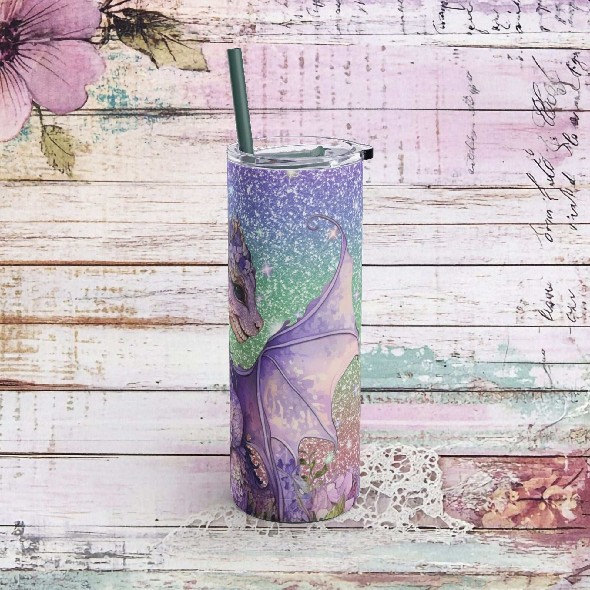 Fantasy Dragon Tumbler - Fairy Dust Tee Shop