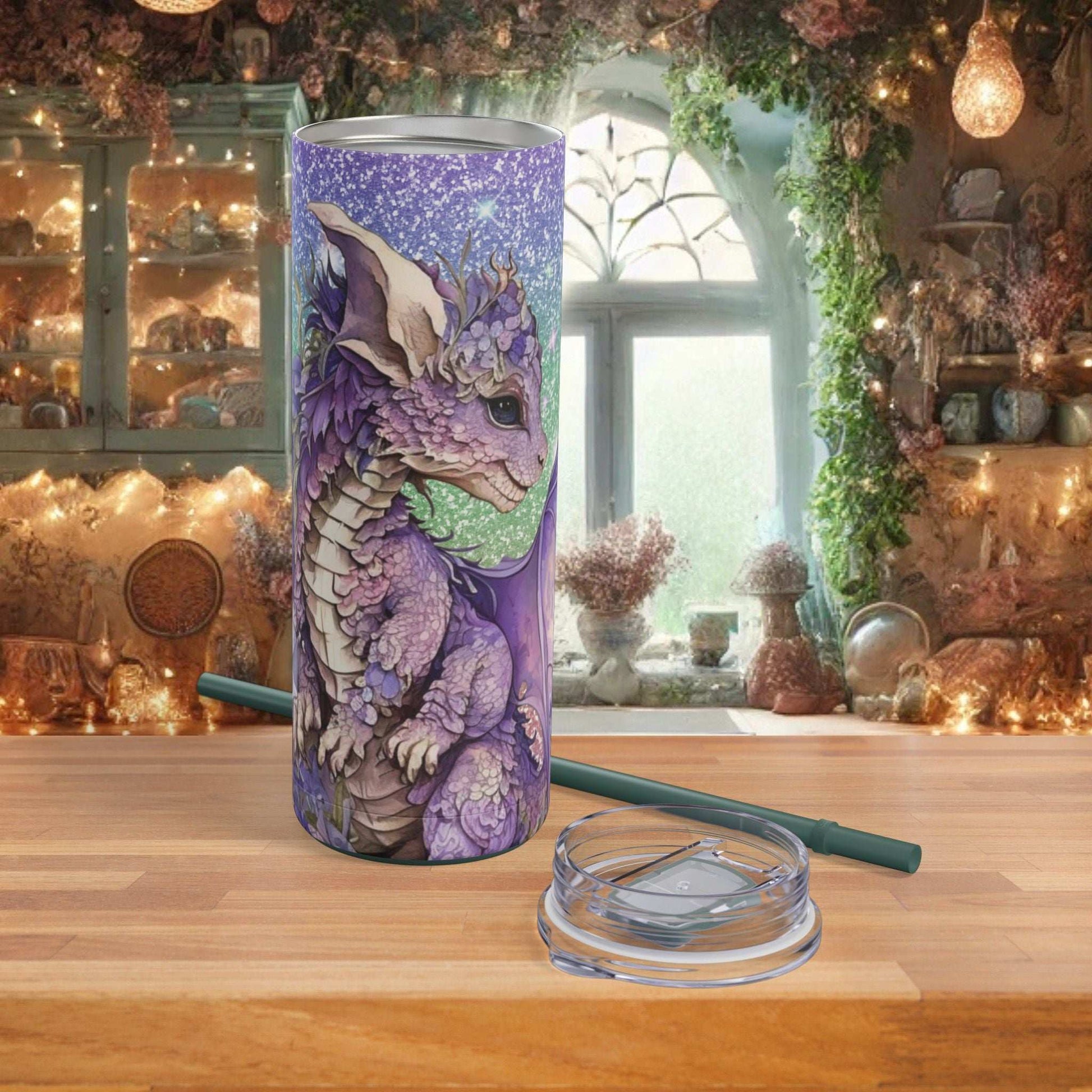 Fantasy Dragon Tumbler - Fairy Dust Tee Shop