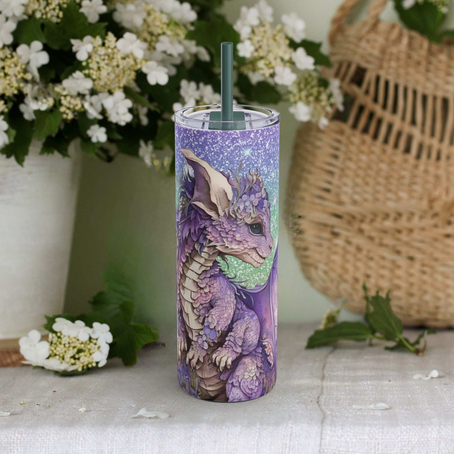 Fantasy Dragon Tumbler - Fairy Dust Tee Shop