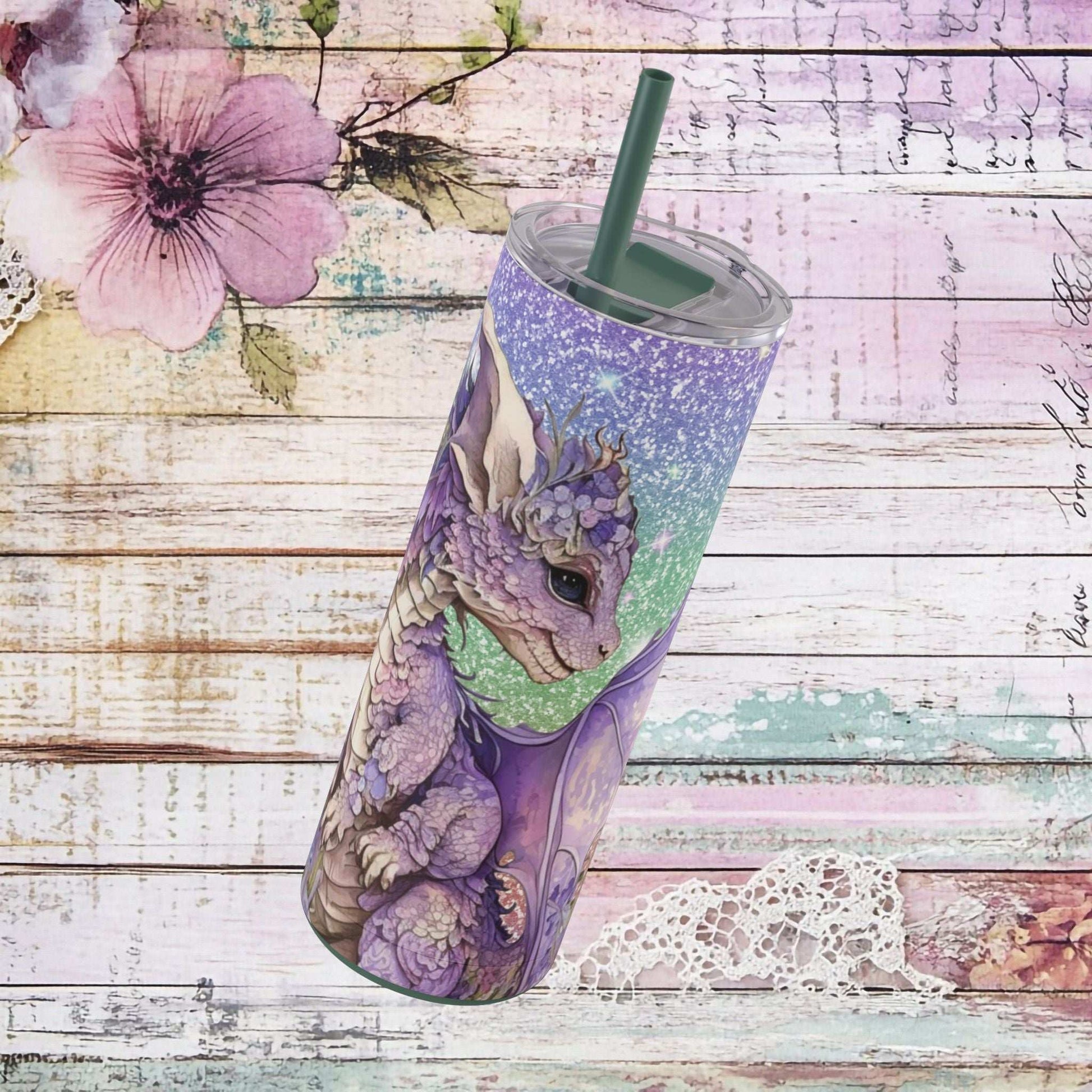 Fantasy Dragon Tumbler - Fairy Dust Tee Shop