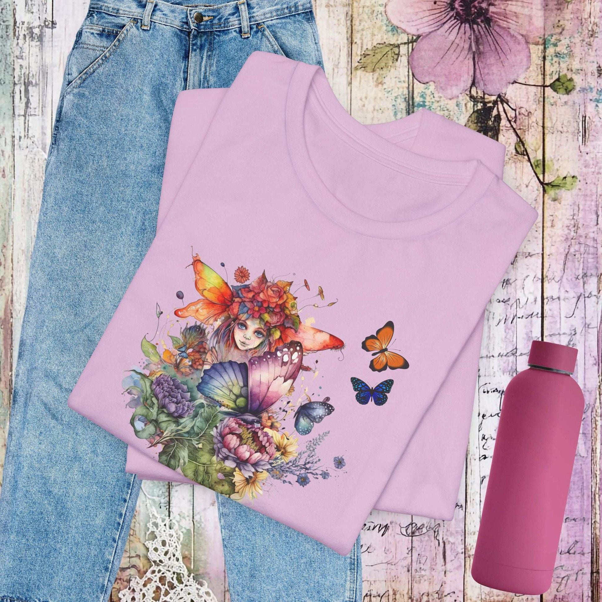 Garden Blooming Fairy T-shirt - Fairy Dust Tee Shop
