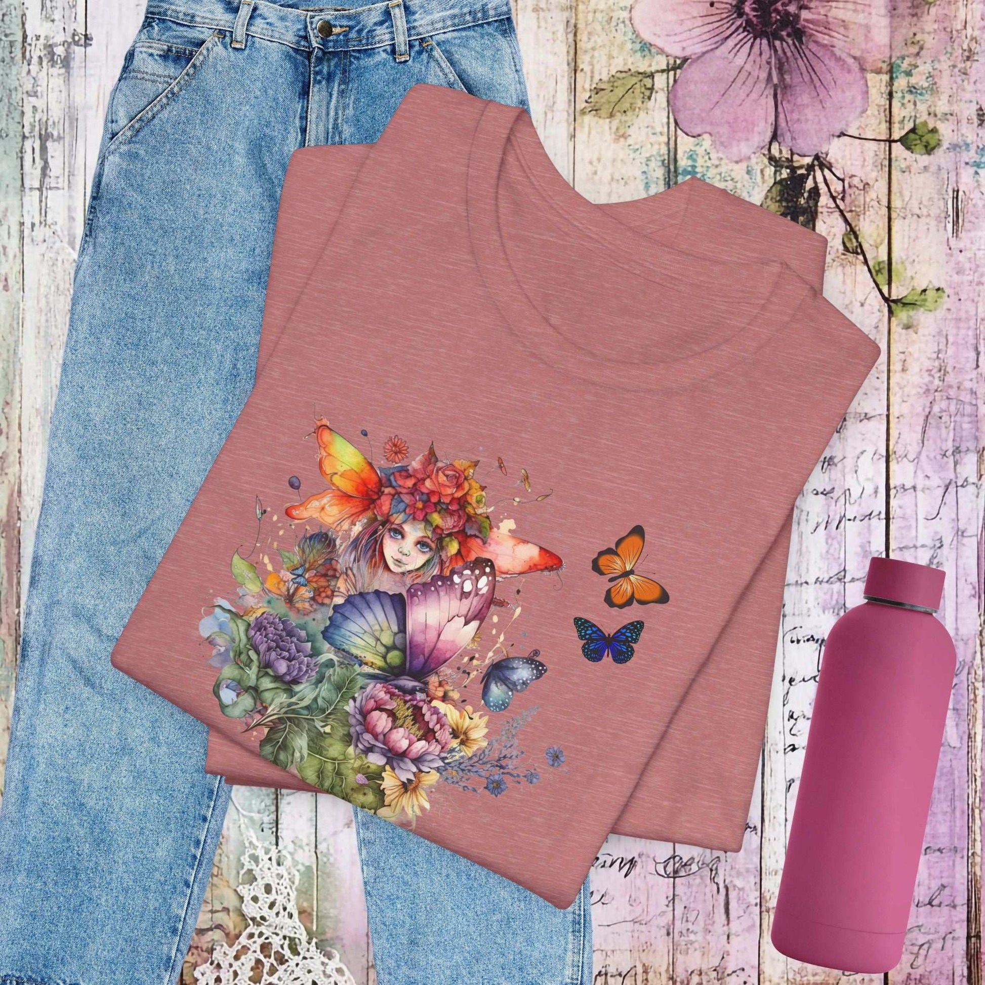 Garden Blooming Fairy T-shirt - Fairy Dust Tee Shop