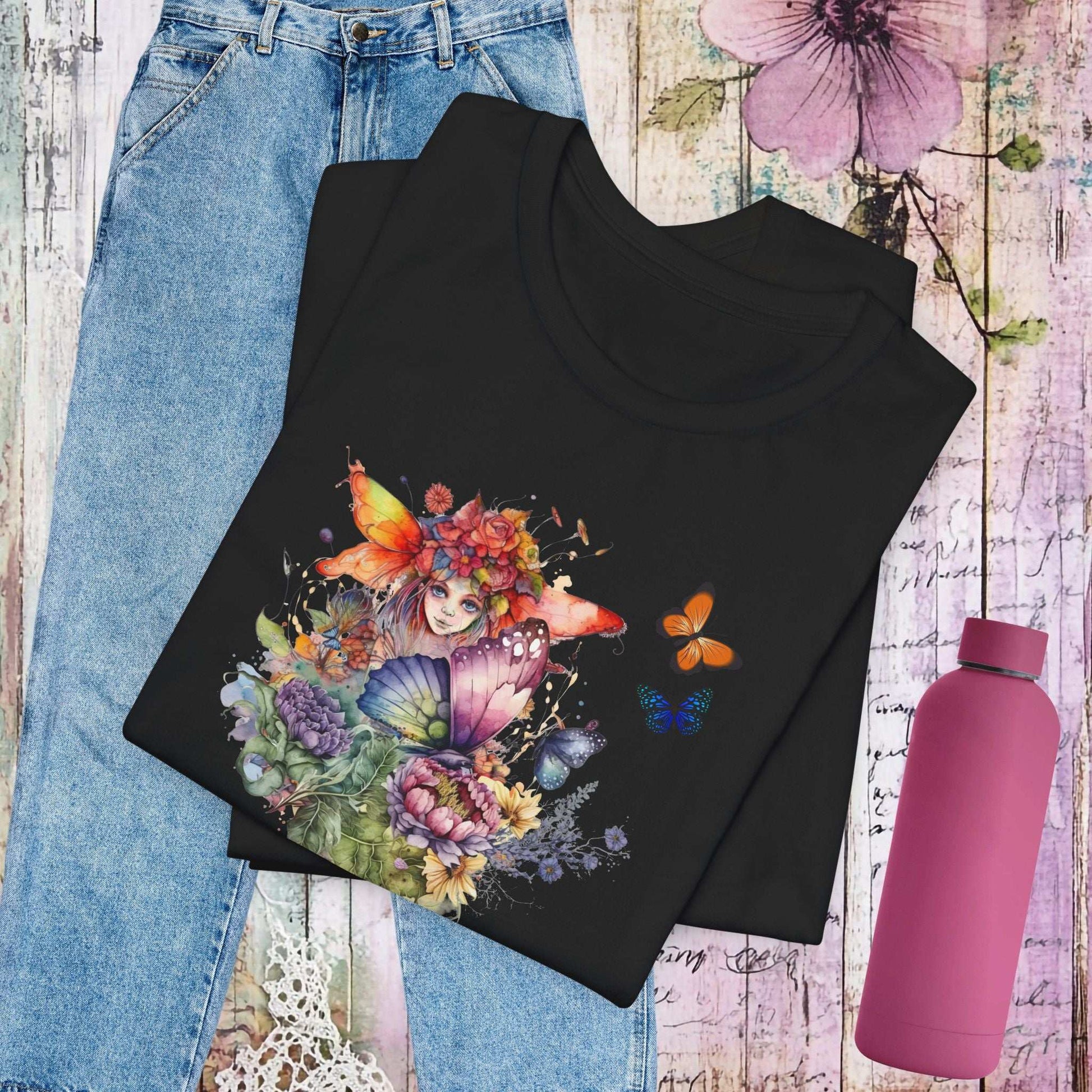 Garden Blooming Fairy T-shirt - Fairy Dust Tee Shop