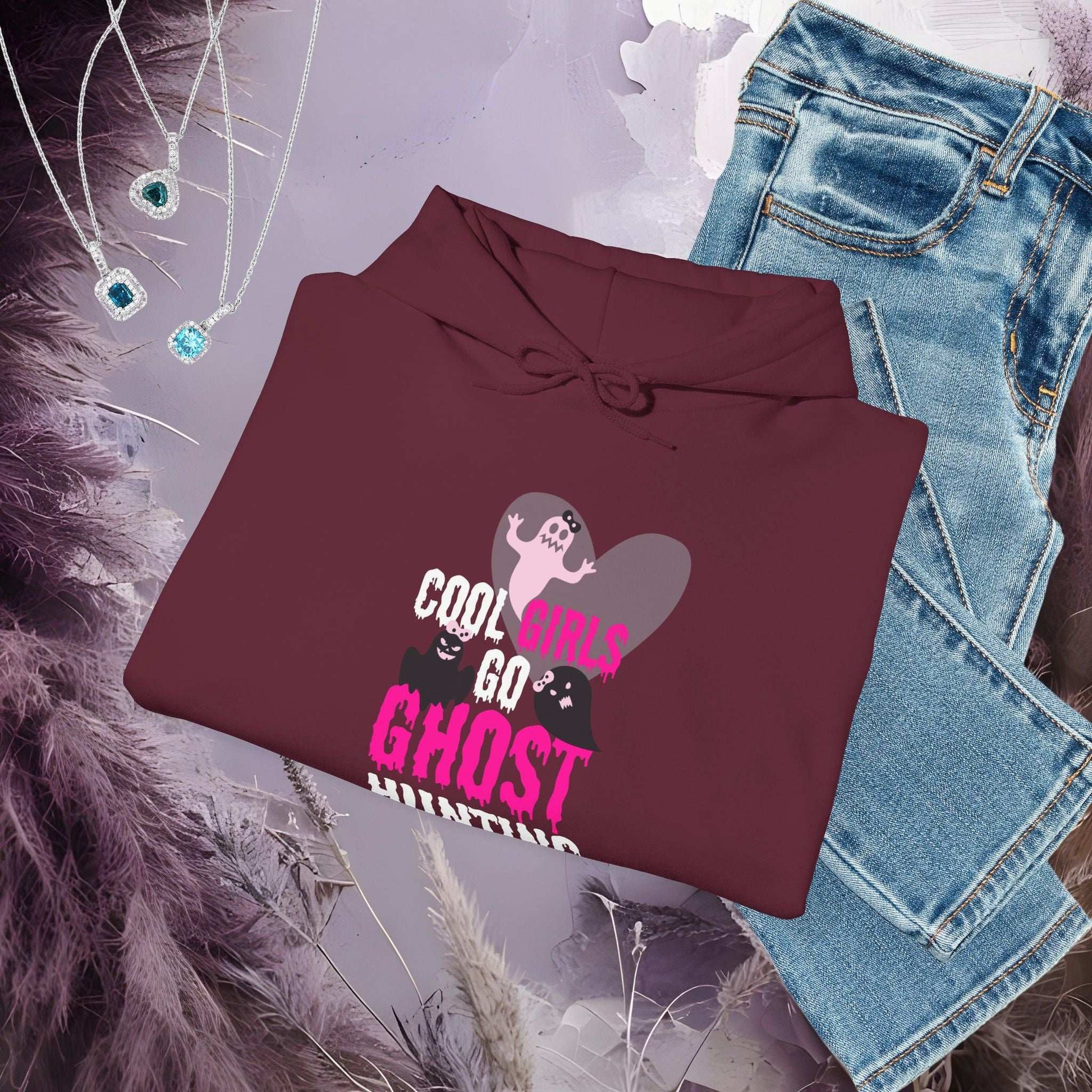Ghost Hunter Girl Hoodie - Fairy Dust Tee Shop