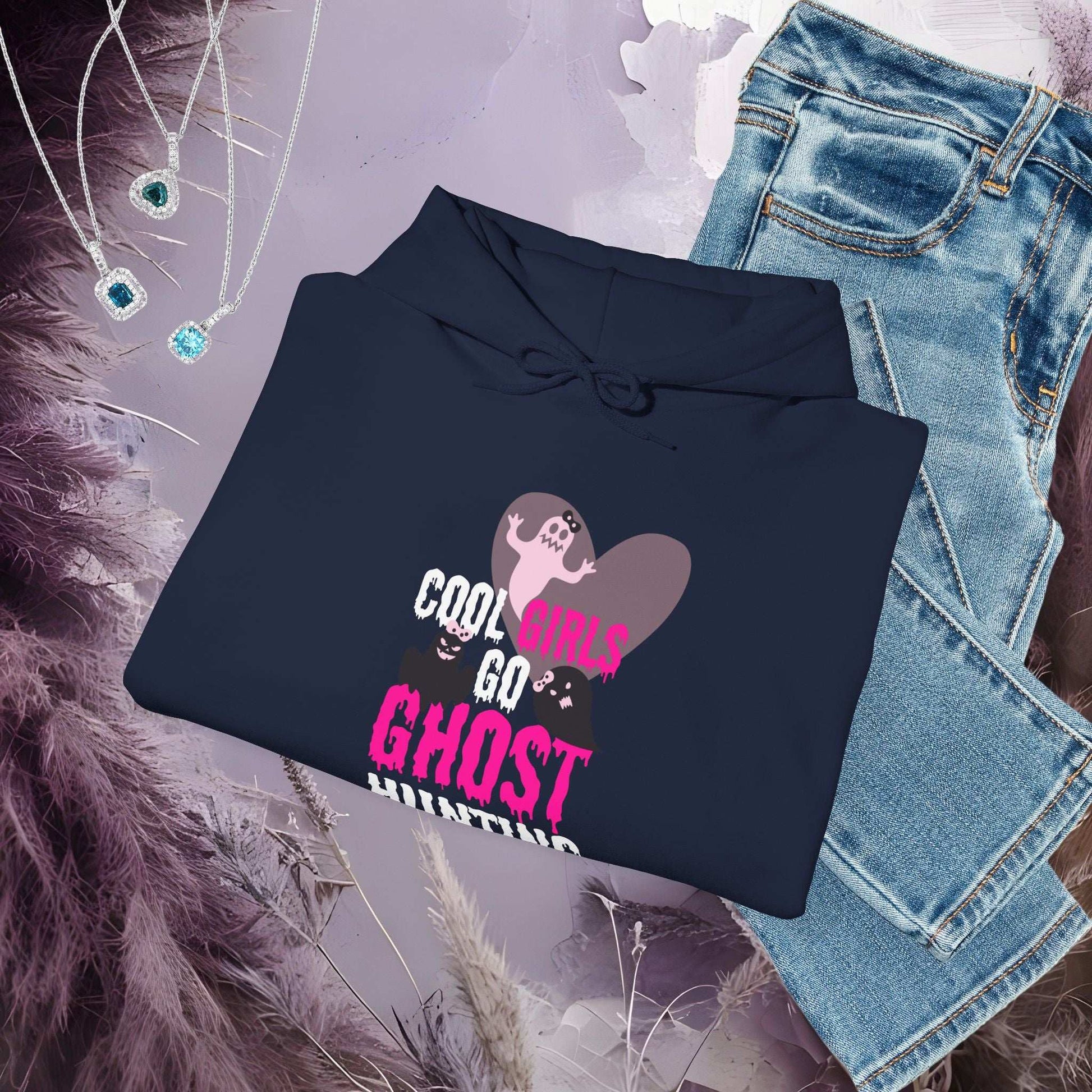 Ghost Hunter Girl Hoodie - Fairy Dust Tee Shop
