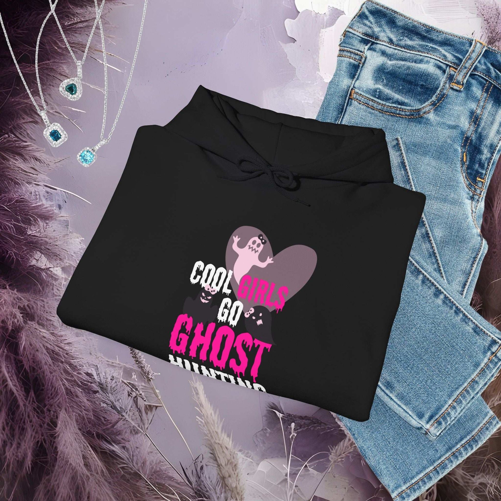 Ghost Hunter Girl Hoodie - Fairy Dust Tee Shop