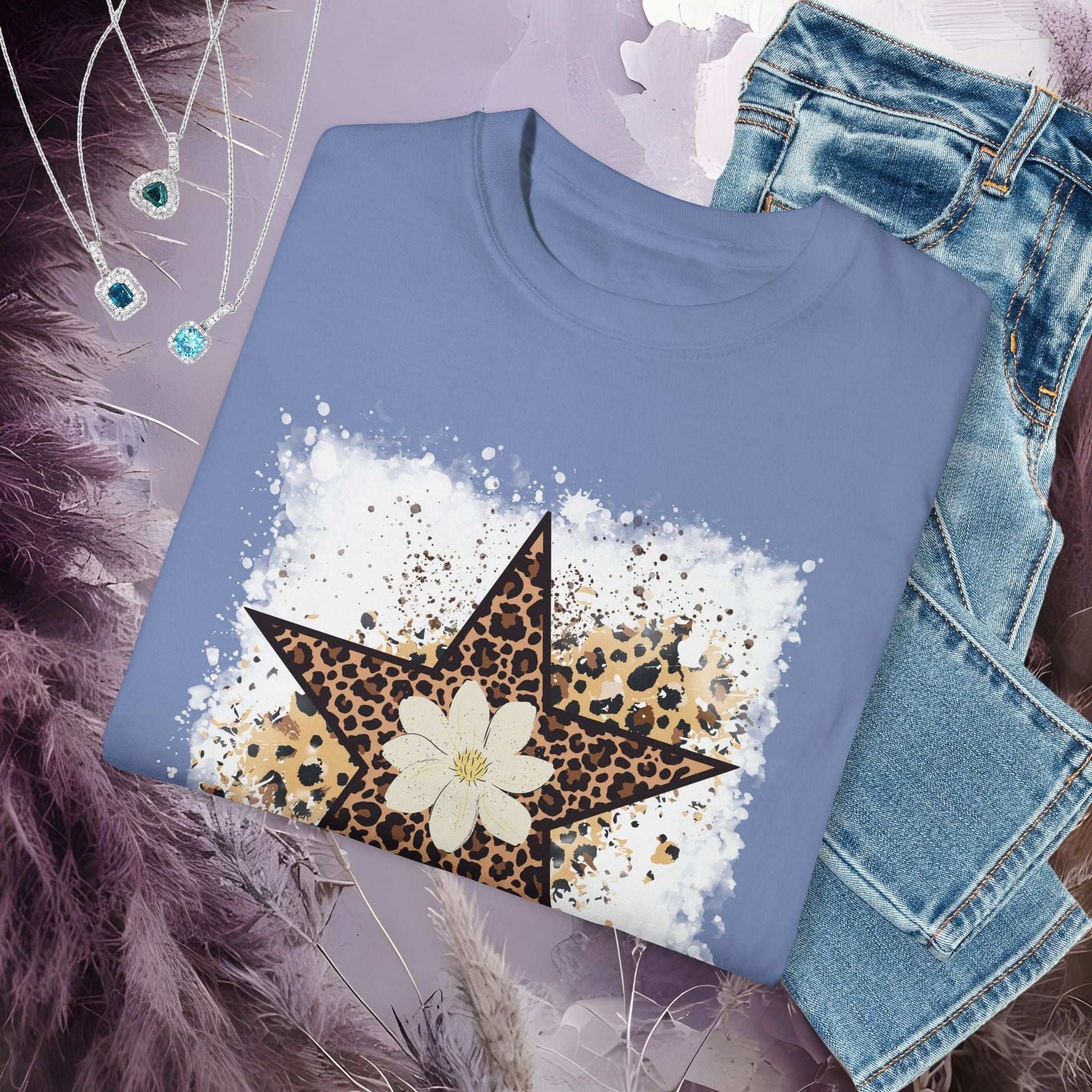 Leopard Star T-Shirt - T-Shirt