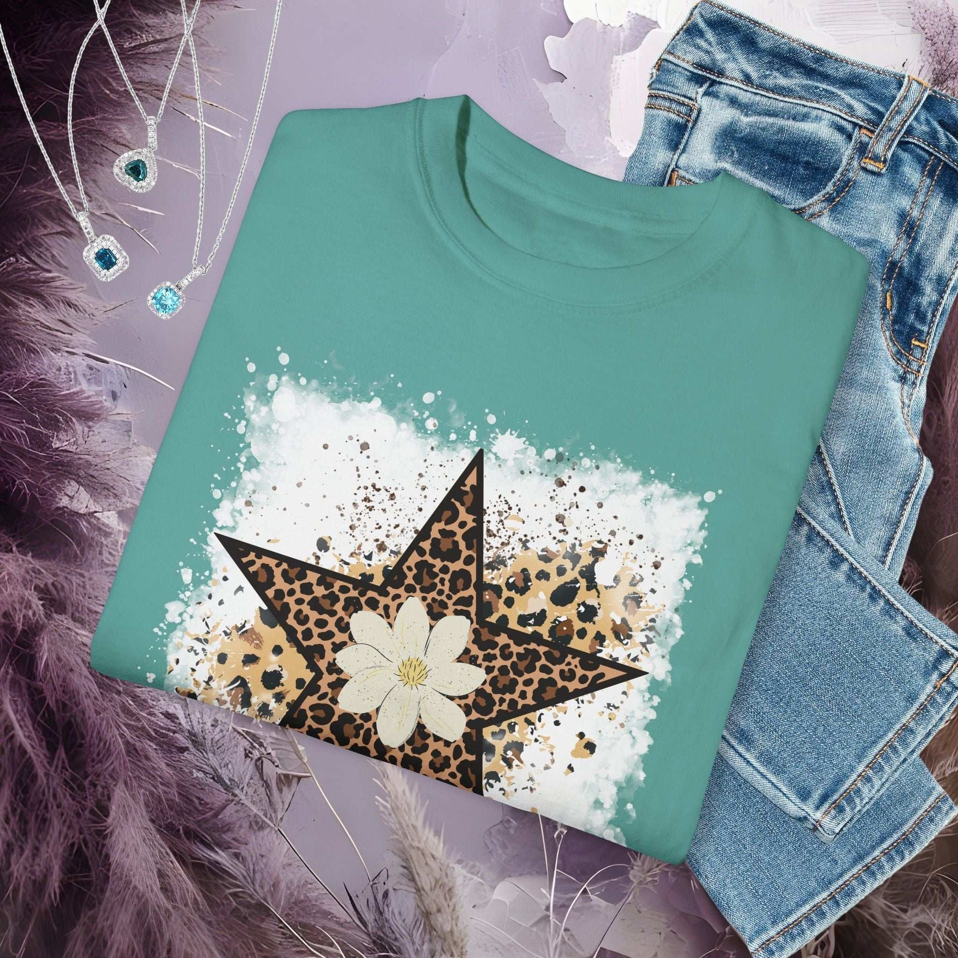 Leopard Star T-Shirt - T-Shirt