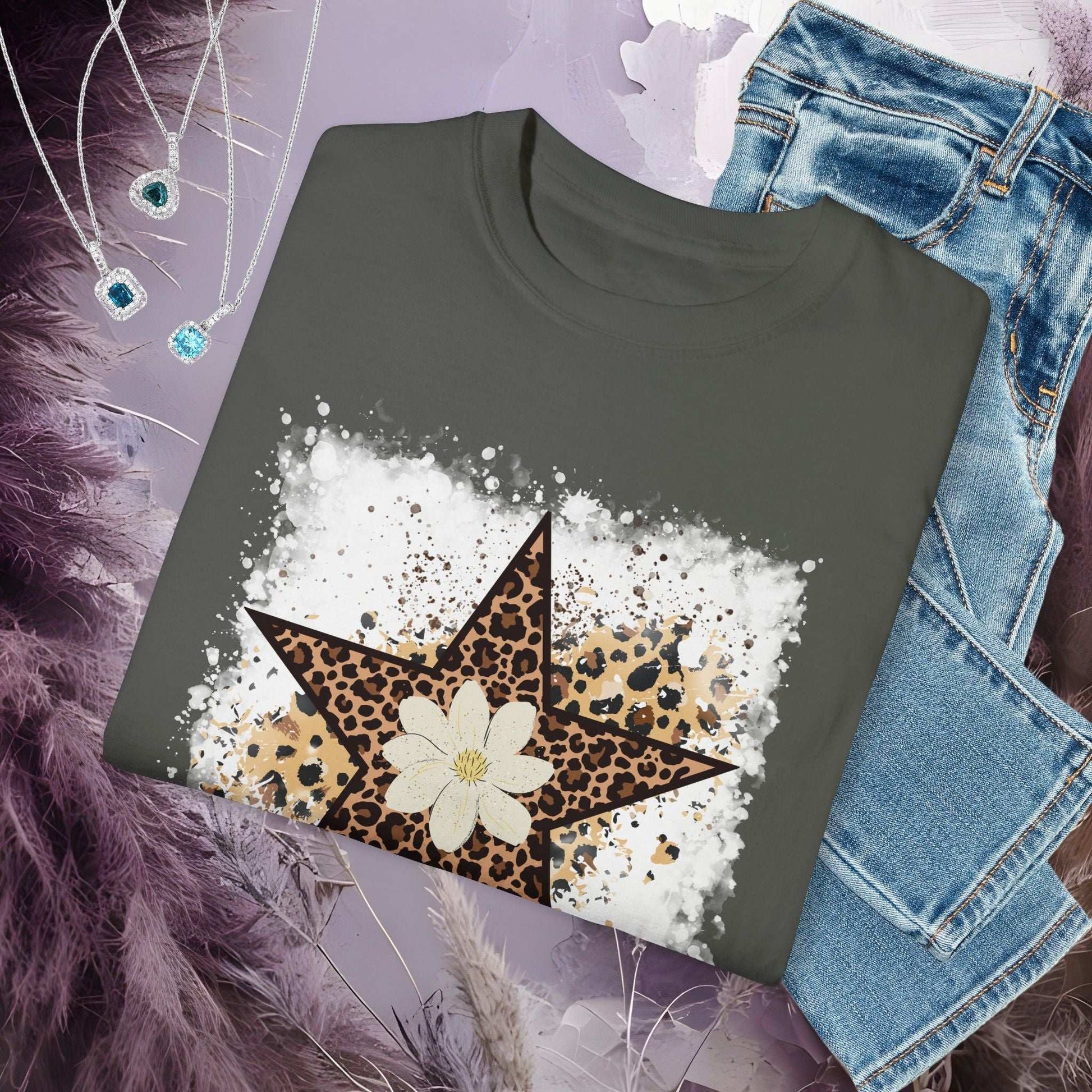 Leopard Star T-Shirt - T-Shirt