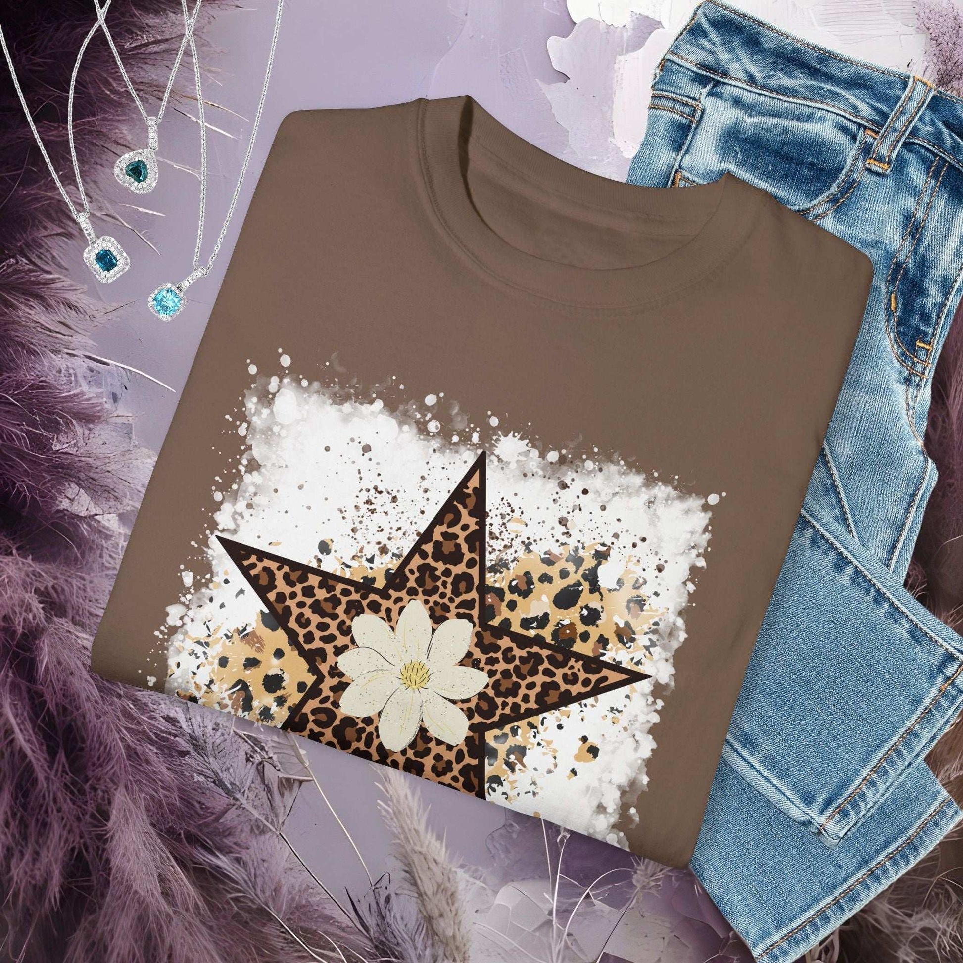 Leopard Star T-Shirt - T-Shirt