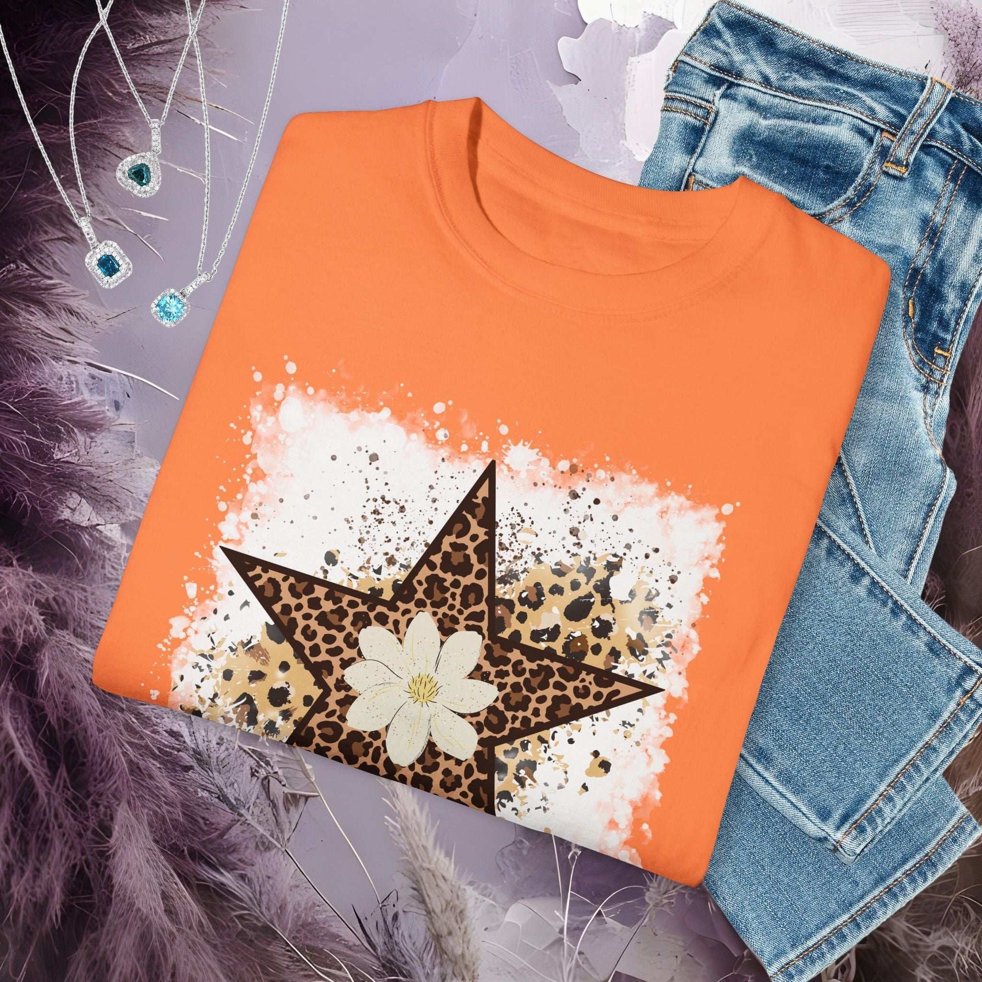 Leopard Star T-Shirt - T-Shirt