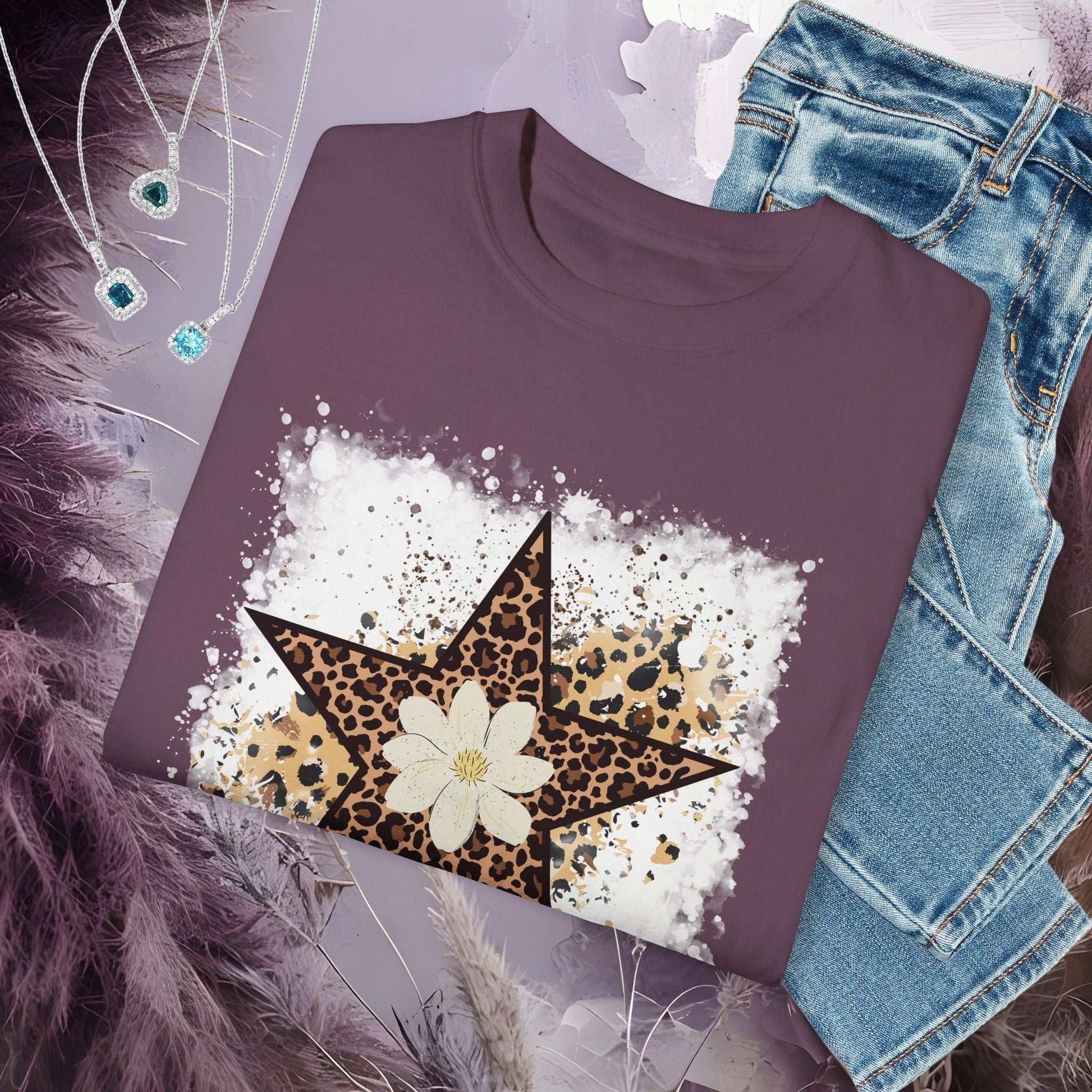 Leopard Star T-Shirt - T-Shirt