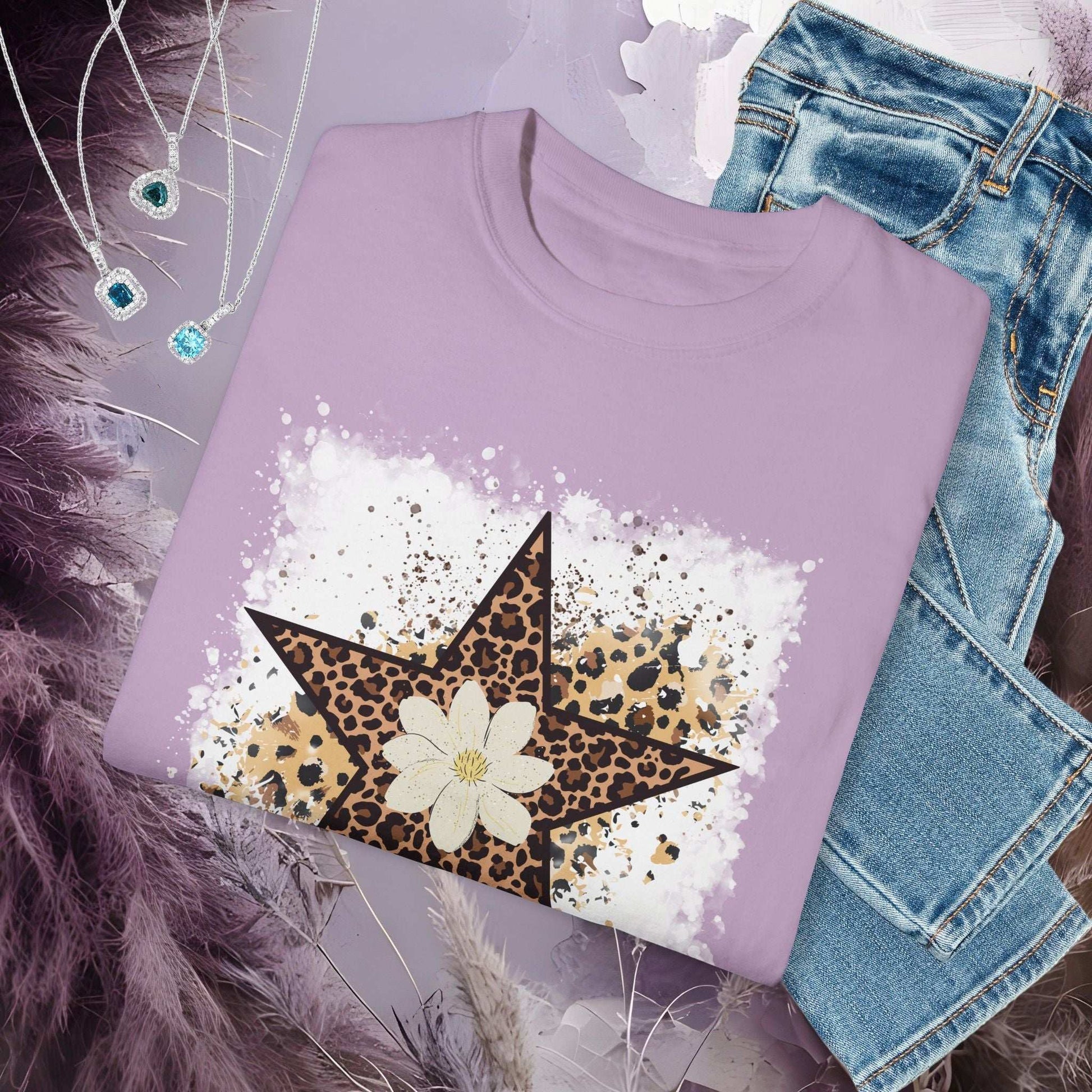 Leopard Star T-Shirt - T-Shirt