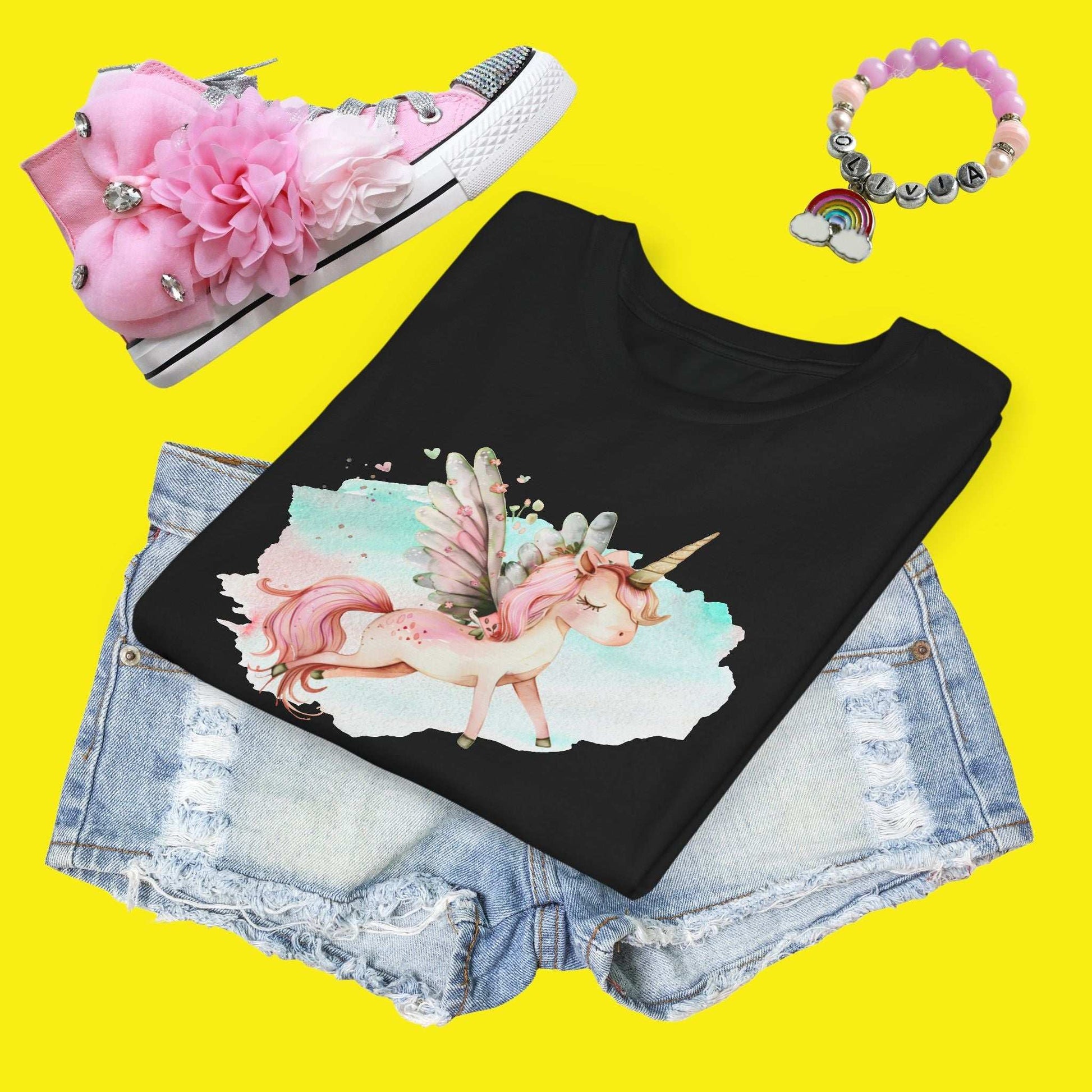 Magical Unicorn Youth T-shirt - Fairy Dust Tee Shop