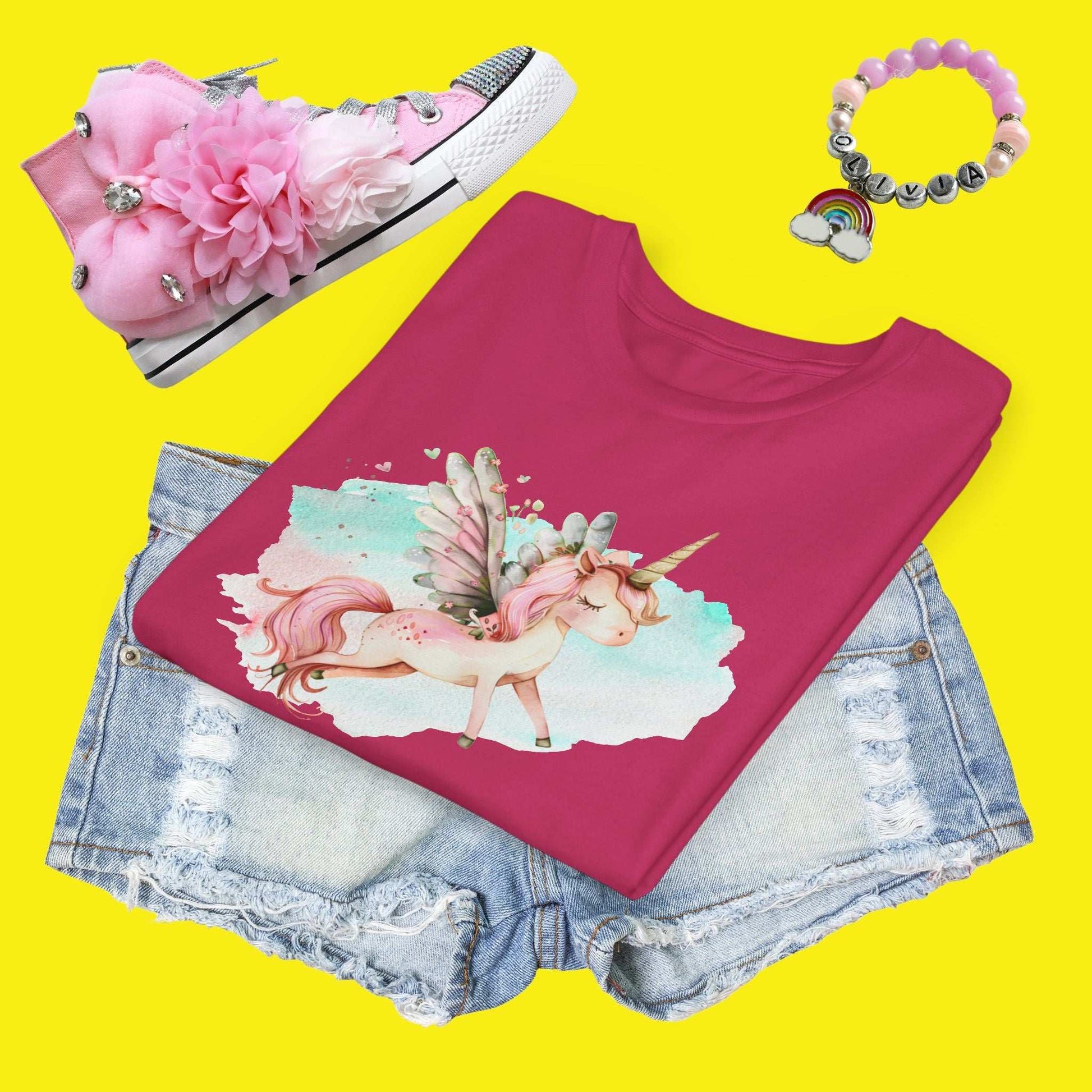 Magical Unicorn Youth T-shirt - Fairy Dust Tee Shop