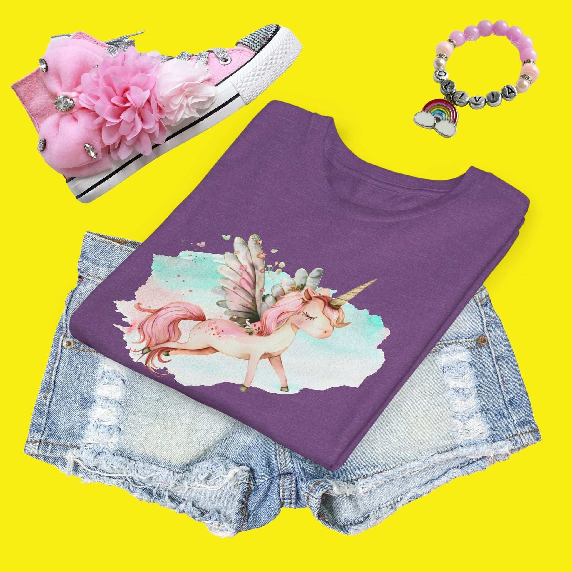 Magical Unicorn Youth T-shirt - Fairy Dust Tee Shop