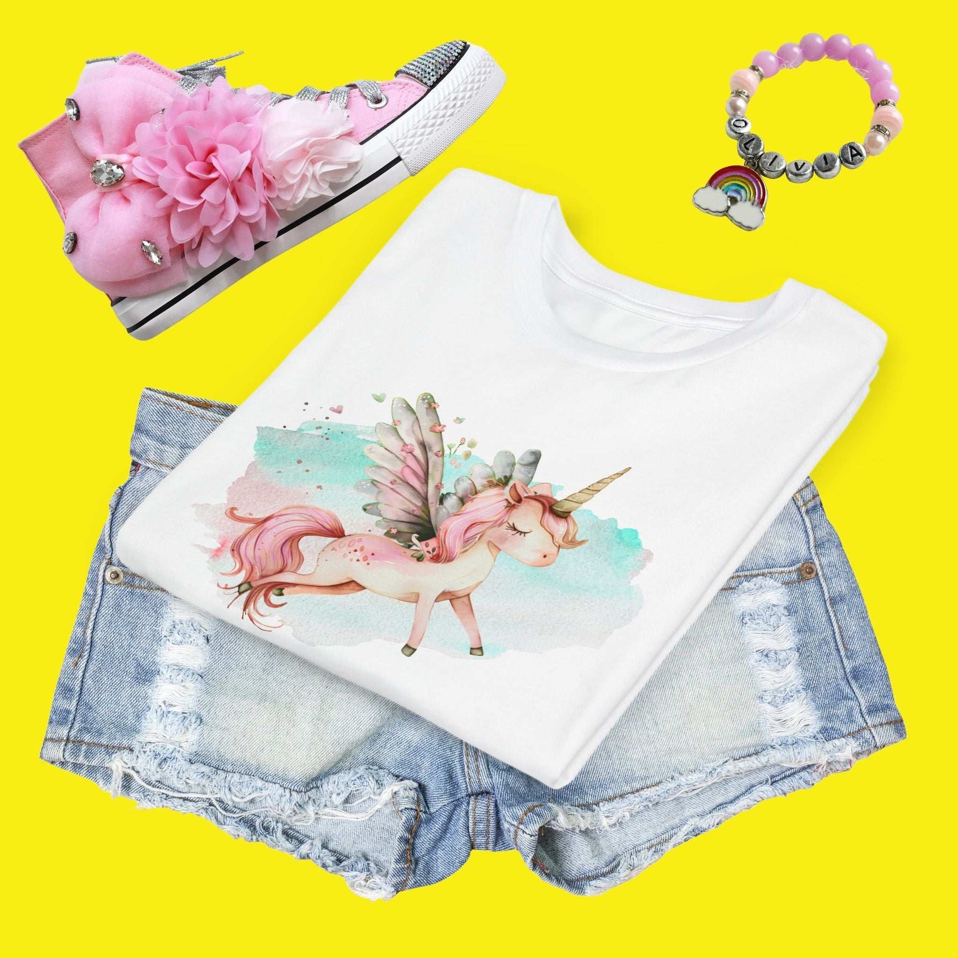Magical Unicorn Youth T-shirt - Fairy Dust Tee Shop