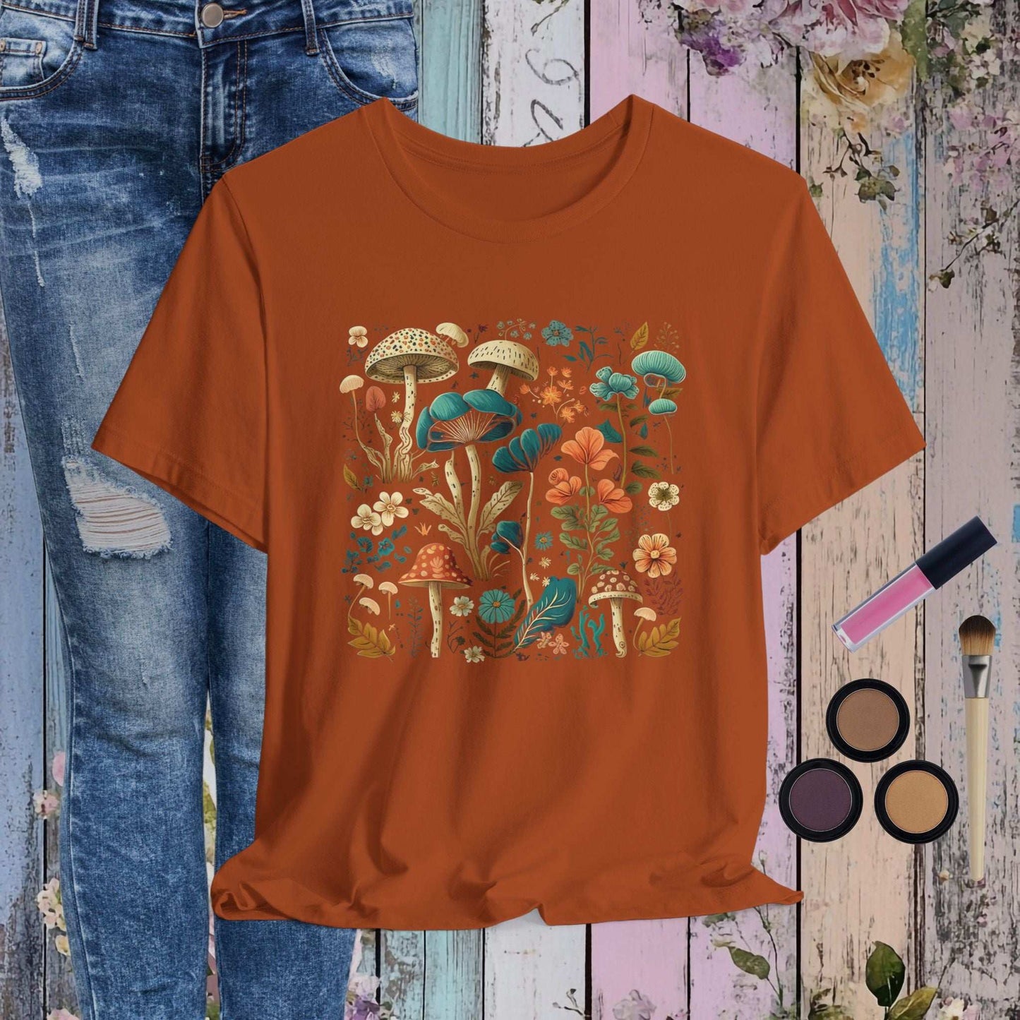 Mushroom Garden T-shirt - Fairy Dust Tee Shop