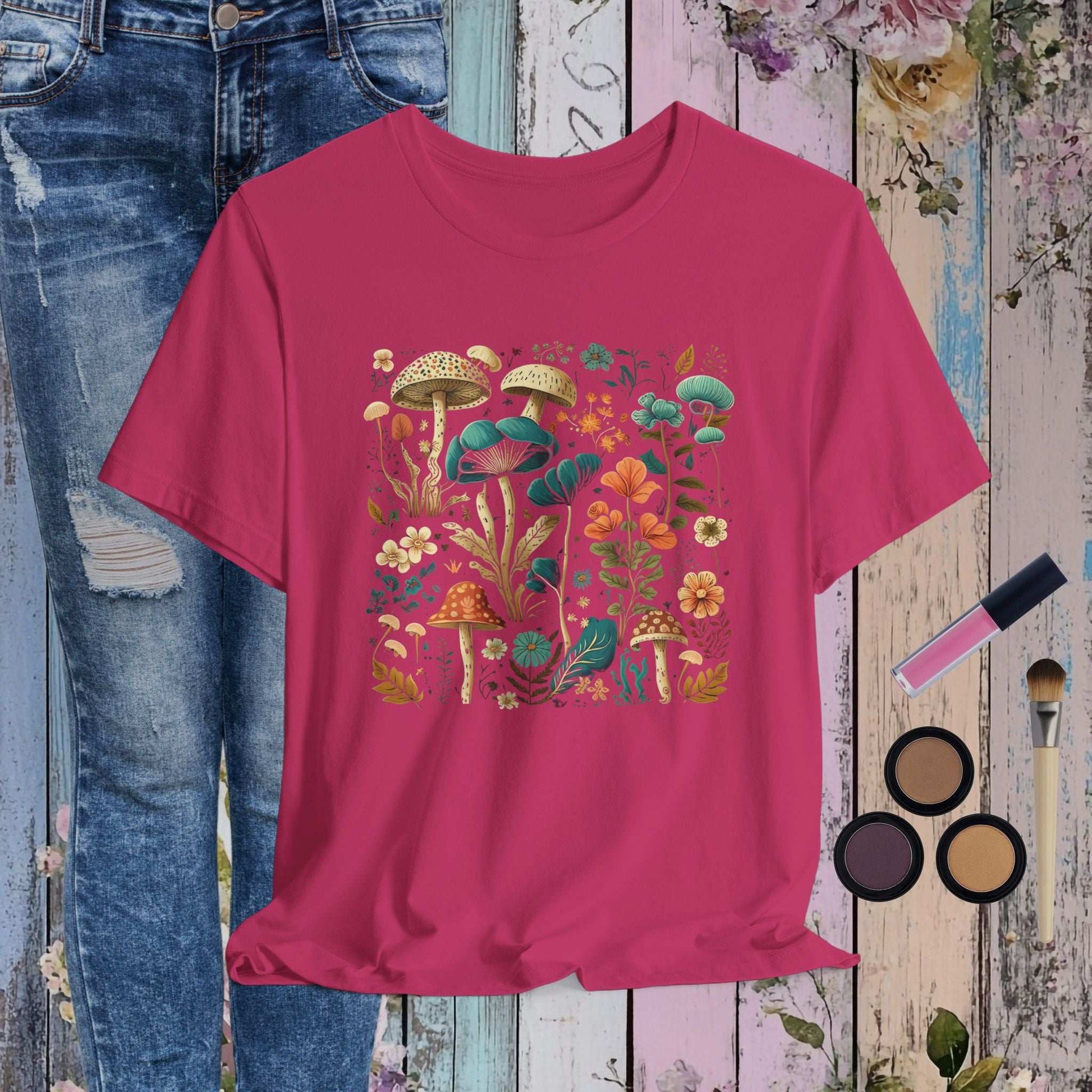 Mushroom Garden T-shirt - Fairy Dust Tee Shop